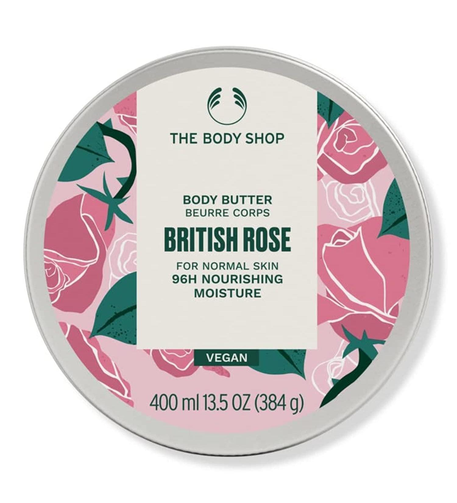 The Body Shop British Rose Body Butter for Normal Skin 400 ml