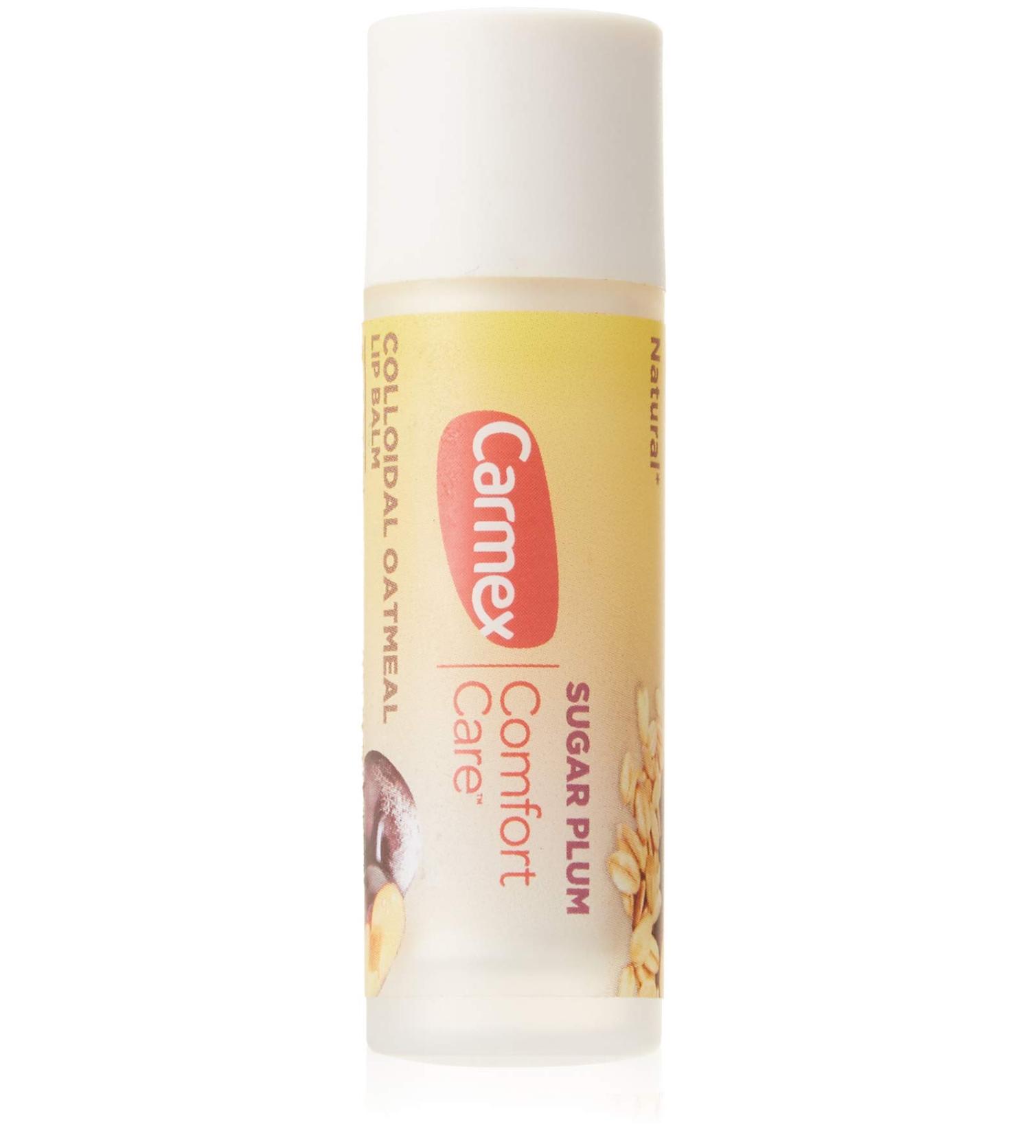 Carmex Comfort Care Colloidal Oatmeal Lip Balm - Sugar Plum