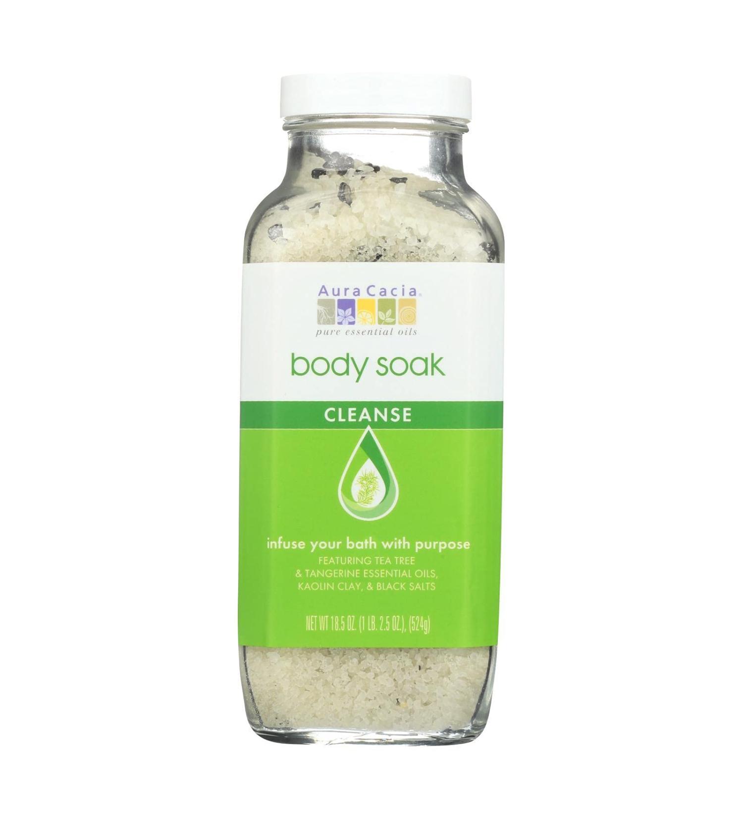 Aura Cacia Body Soak - Cleanse - 18.5 oz