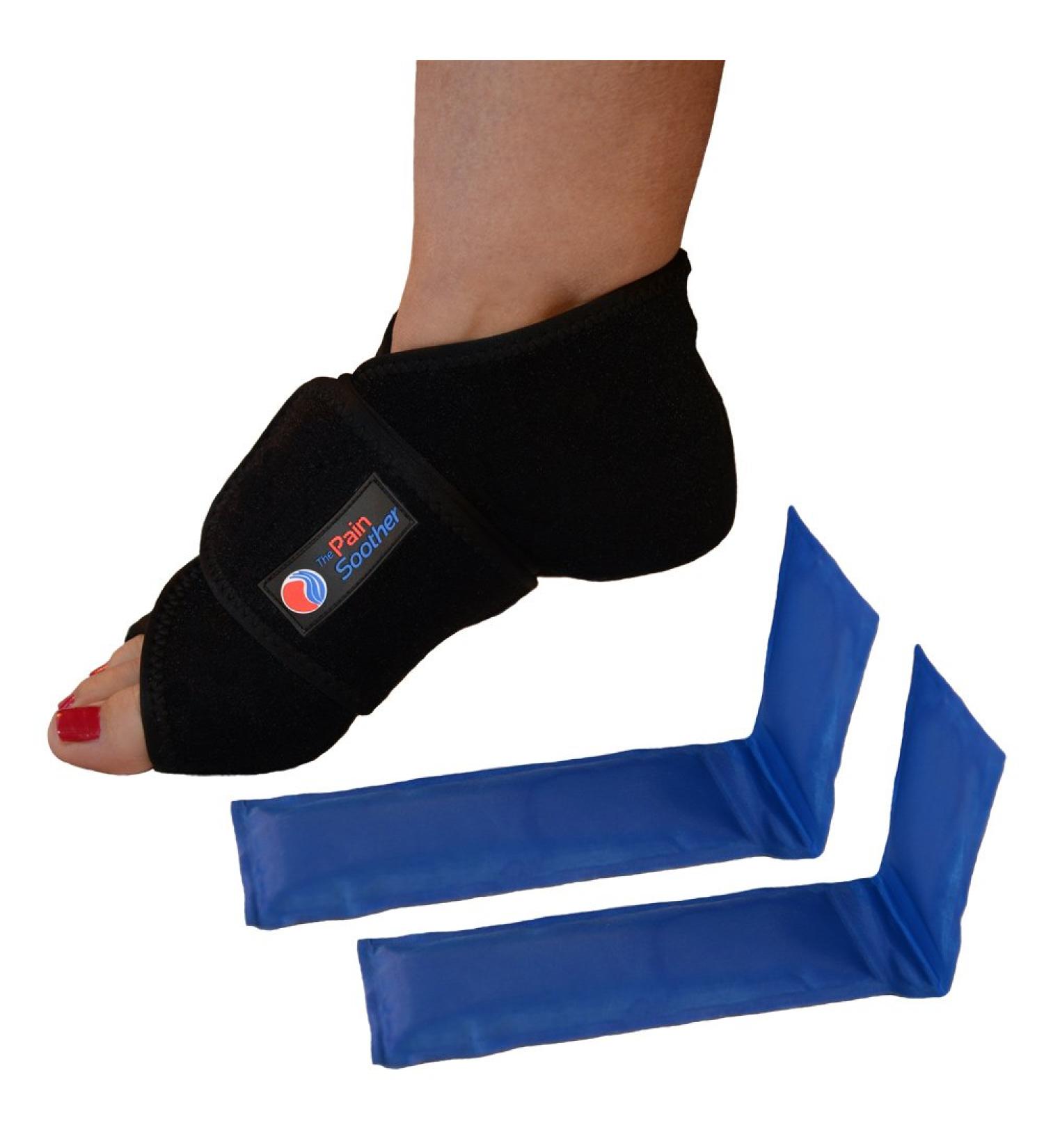 Plantar Fasciitis Relief Wrap with Extra Gel Pack - FSA/HSA Eligible (Small/Medium) - Buy Online on GoSupps.com