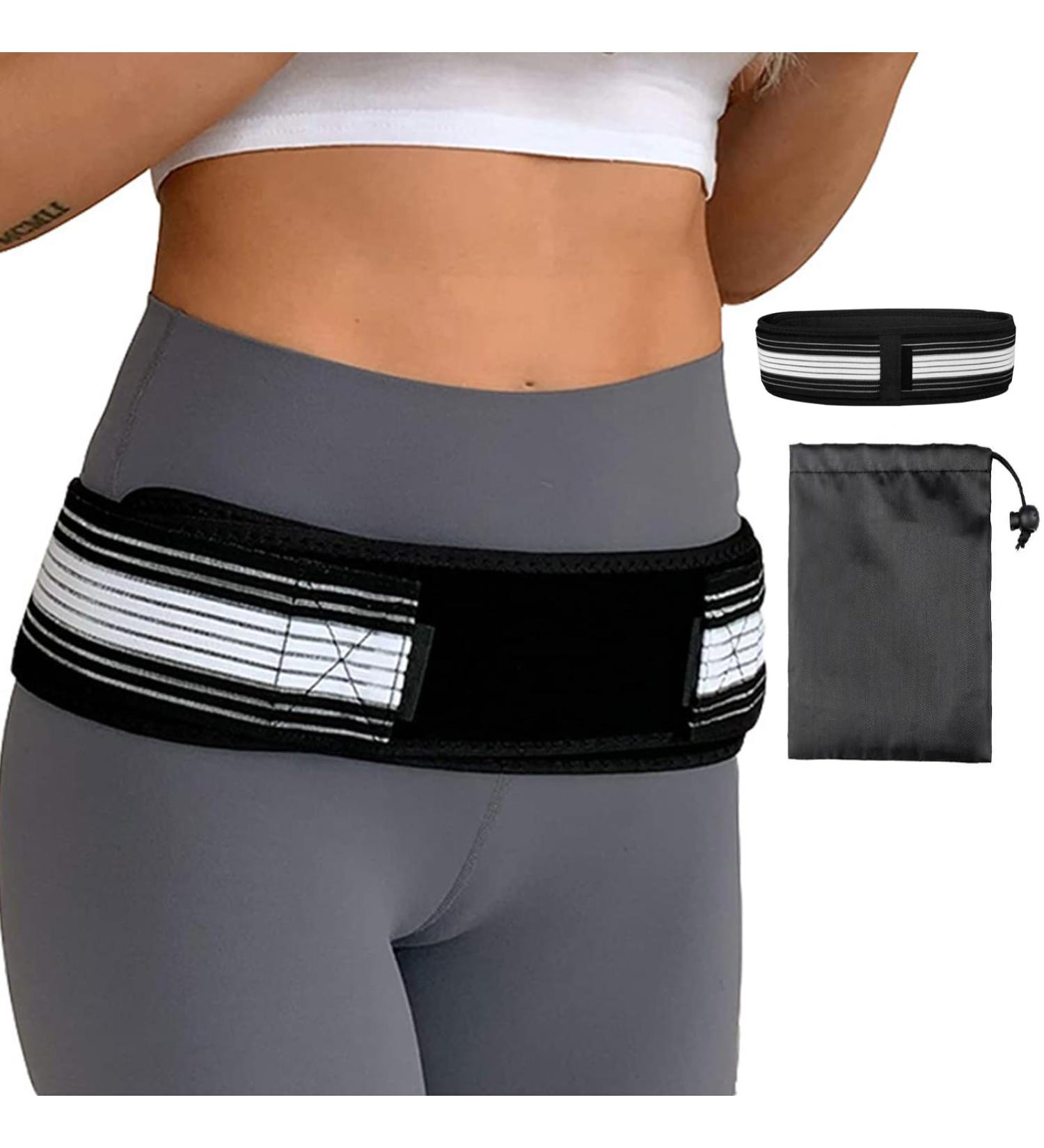 Awavm Back Support Belt | Iliosacral Pain Relief & Sciatic Nerve Support | Lower Back & Pelvis M - Buy Online on GoSupps.com