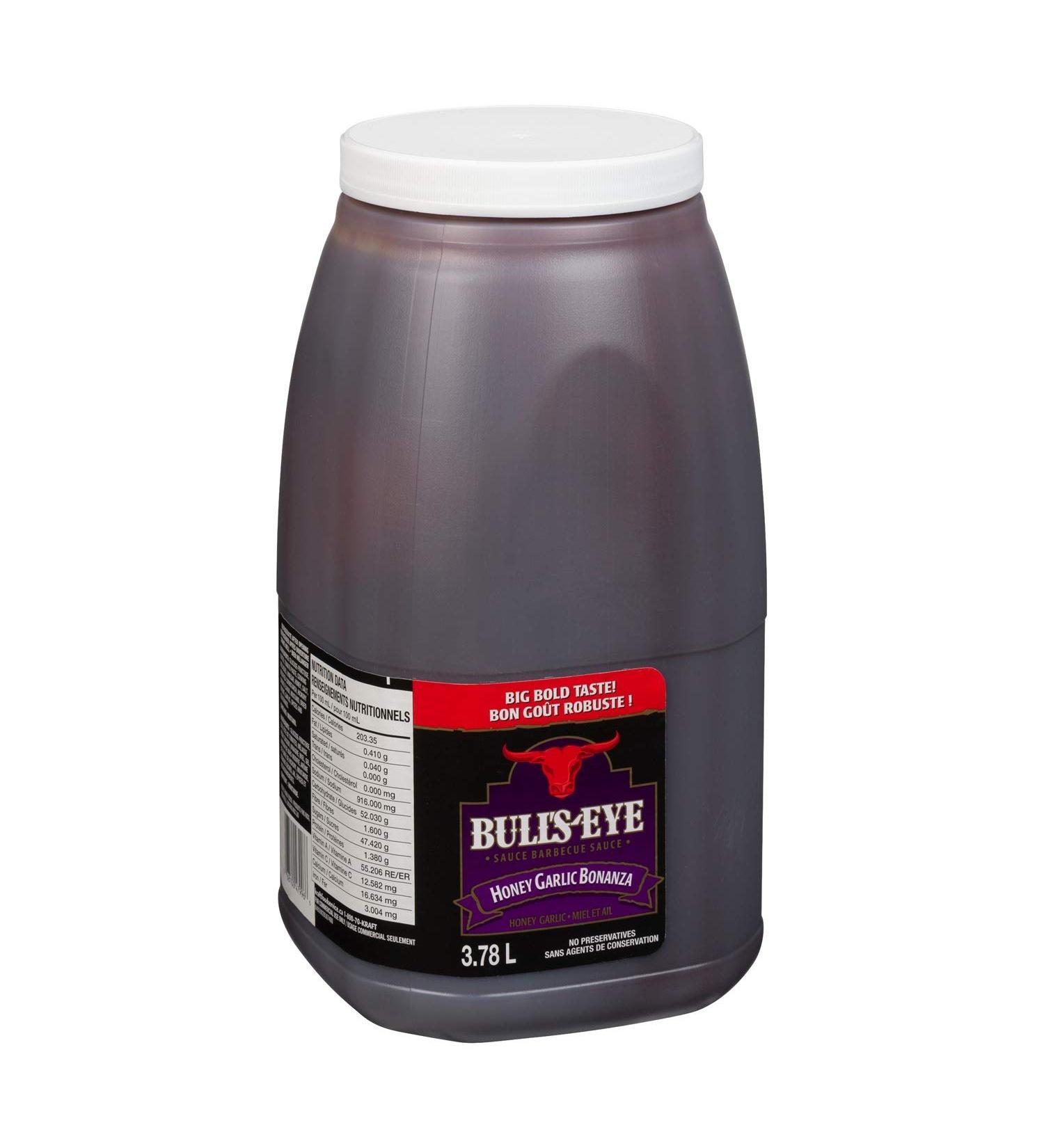 Bull's-Eye Honey Garlic BBQ Sauce 7.56L (2 Jugs) - Buy Online on GoSupps.com