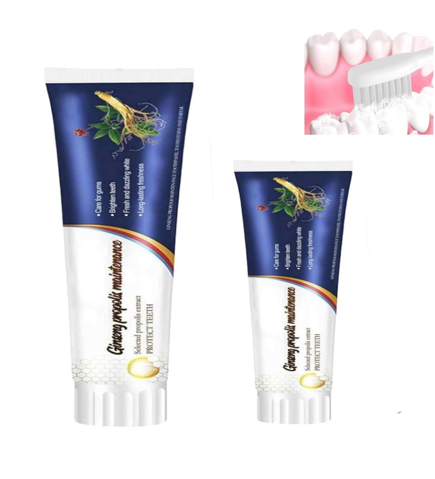 Ultimate Ginseng Propolis Tooth Whitening Toothpaste 2PCs | Best International Shipping - Buy Online on GoSupps.com