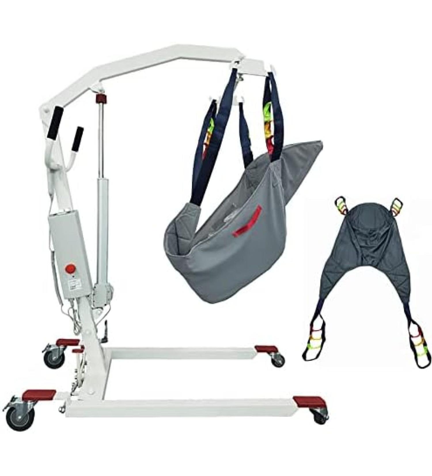 Patient Hoist Lift Sling Full Body Commode Sling Stair Transfer Belt Divided Leg Sling Bariatric Handicap Lift Medical Lift Equipment for Elderly Disabled - Buy Online on GoSupps.com