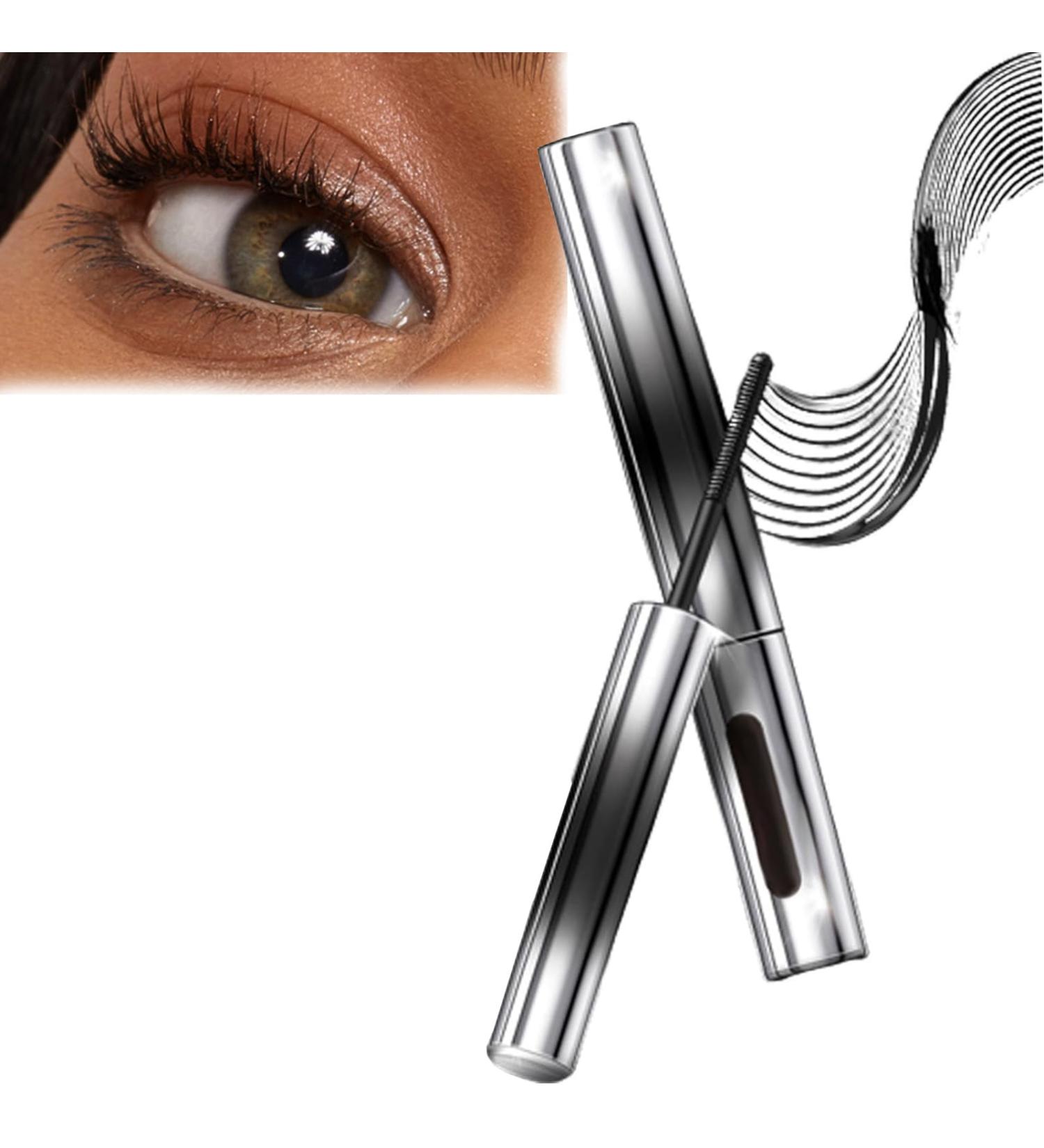 2Pack Just Doll Curling Iron Mascara - Curling Mascara Washable Extra Slim Metal Mascara Metal Mascara Wand Just Dol curling iron mascara Iron Mascara Smudge-Proof & Long Lasting (2pcs Black) - Buy Online on GoSupps.com