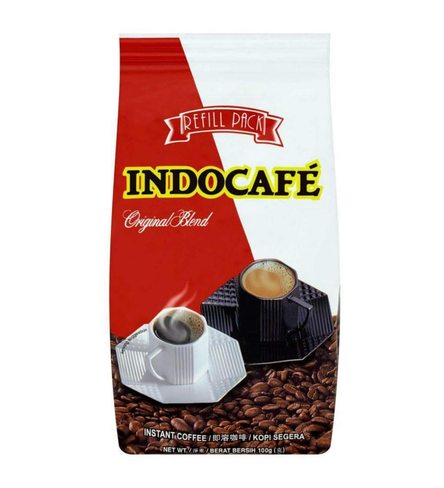 Indonesian instant coffee 100g Indocaf - Sumatra - Arabica and Robusta - Strong - Buy Online on GoSupps.com