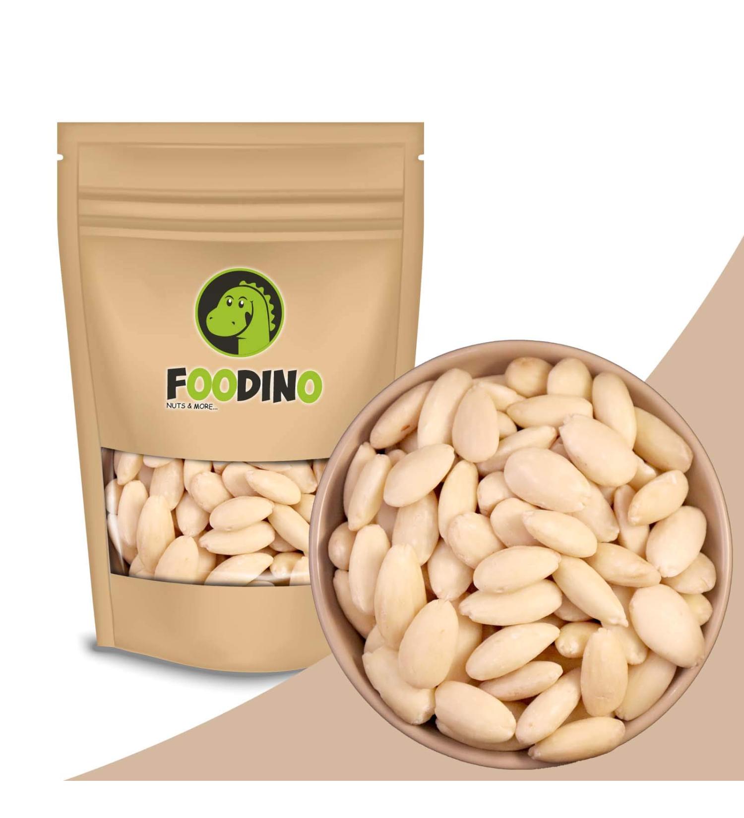 Premium Blanched Almond Kernels - 100% Natural Unsalted Sweet 500g to 5kg | Foodino - Buy Online on GoSupps.com