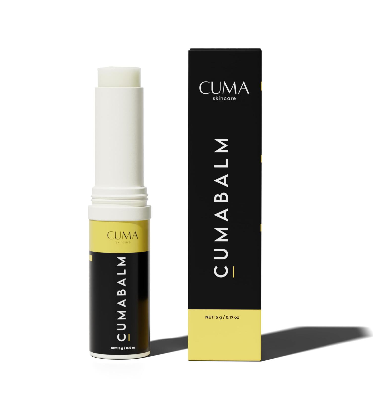 CumaBalm Eye Balm with Turmeric and Retinol for Puffy Eyes & Dark Circles Vegan - Buy Online on GoSupps.com
