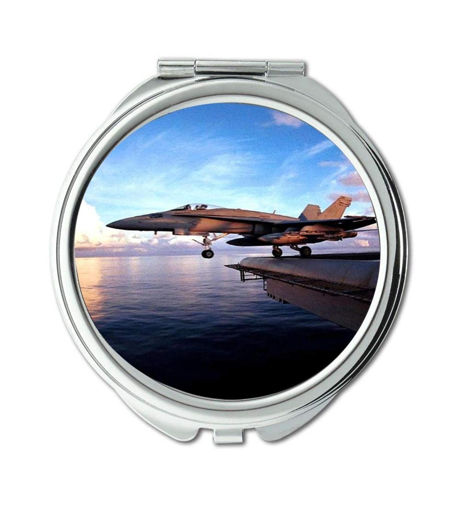 YENDOSTEEN aircraft Mirror Compact Mirror a fighter jet says hi pocket mirror portable mirror - Buy Online on GoSupps.com
