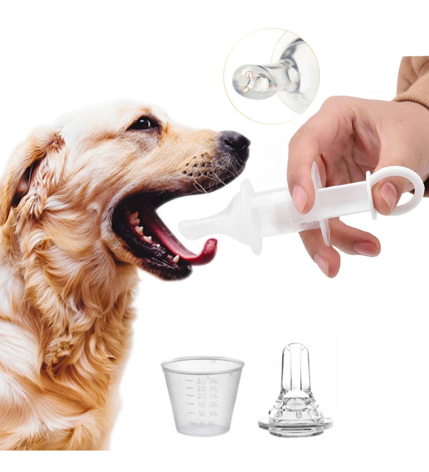 Soft Tip Pet Feeding Syringe - Liquid Feeding Kit for Cats, Dogs, Puppies, and Kittens - Buy Online on GoSupps.com