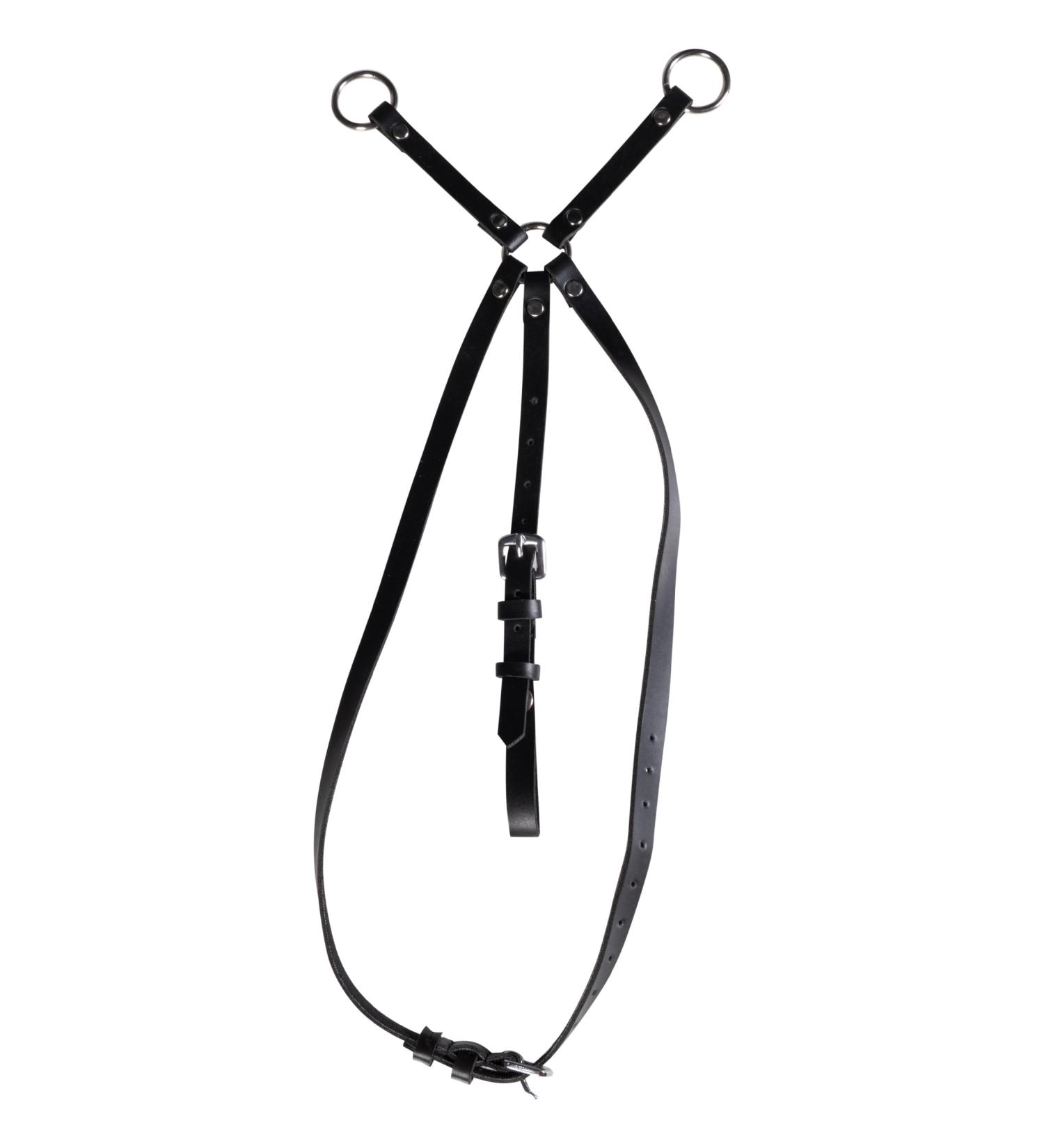HKM Hobby Horse Martingal - Premium Black Equestrian Gear for International Shipping - Buy Online on GoSupps.com