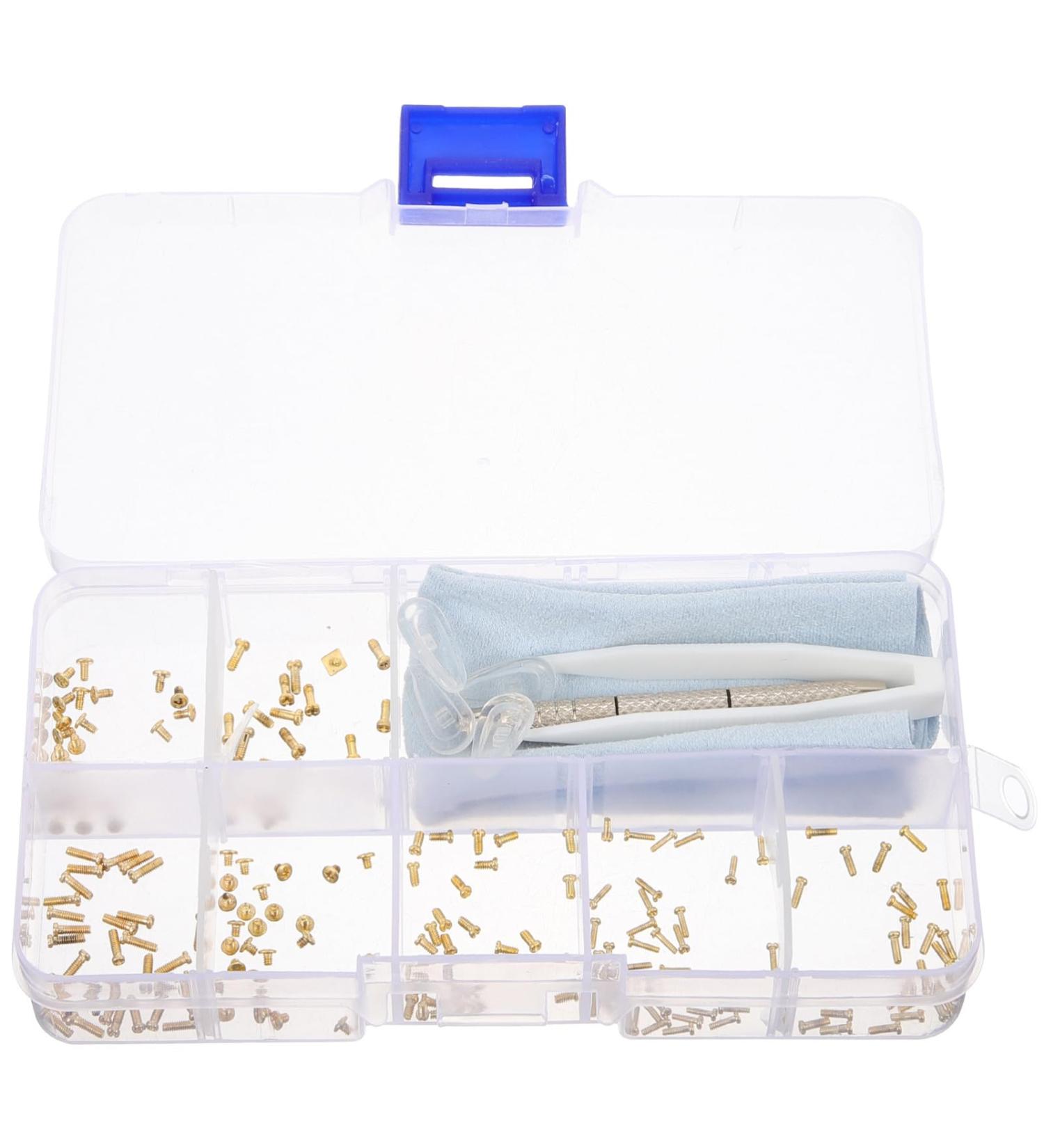Precision Screwdriver Set for Sunglasses Repair - Combined Glasses & Tiny Screws - Ideal for Metal Frameless Glasses - Buy Online on GoSupps.com