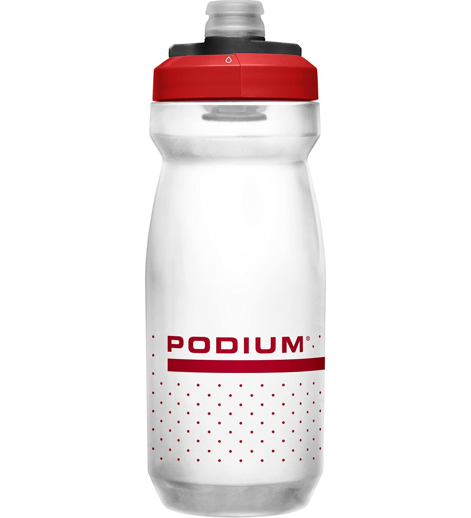 CamelBak Podium 21oz Bike Water Bottle - Fiery Red - Buy Online on GoSupps.com