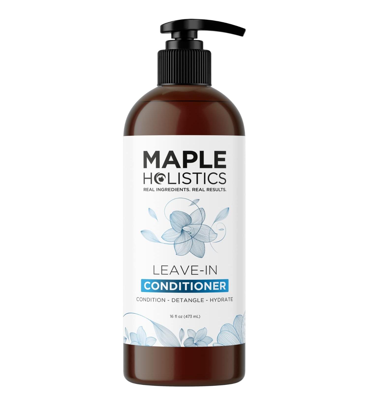 Ultra Moisturizing Leave In Conditioner for Dry Damaged Hair - Frizz Control & Curly Hair - Silk Amino Acids - 16 oz - Buy Online on GoSupps.com