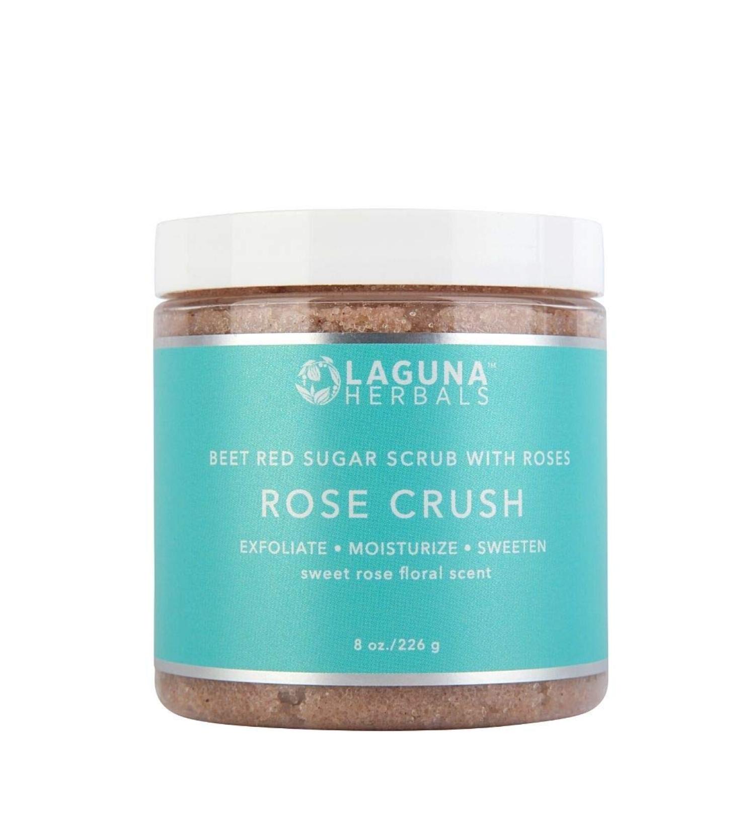 ORGANIC ROSE CRUSH BODY SCRUB|100% Vegan and Natural