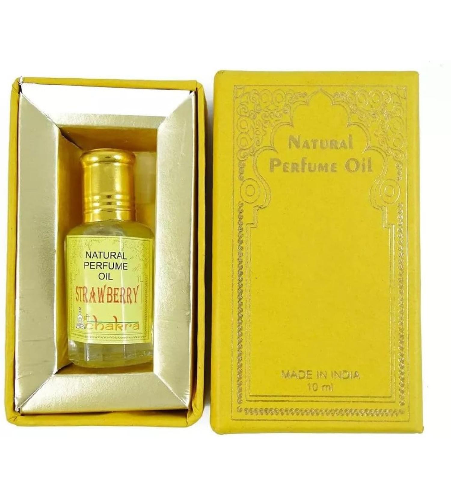Perfume Oil Strawberry Long Lasting Fragrance Roll-On Attar For Mens And Womens- 10 ML Pack Of 1