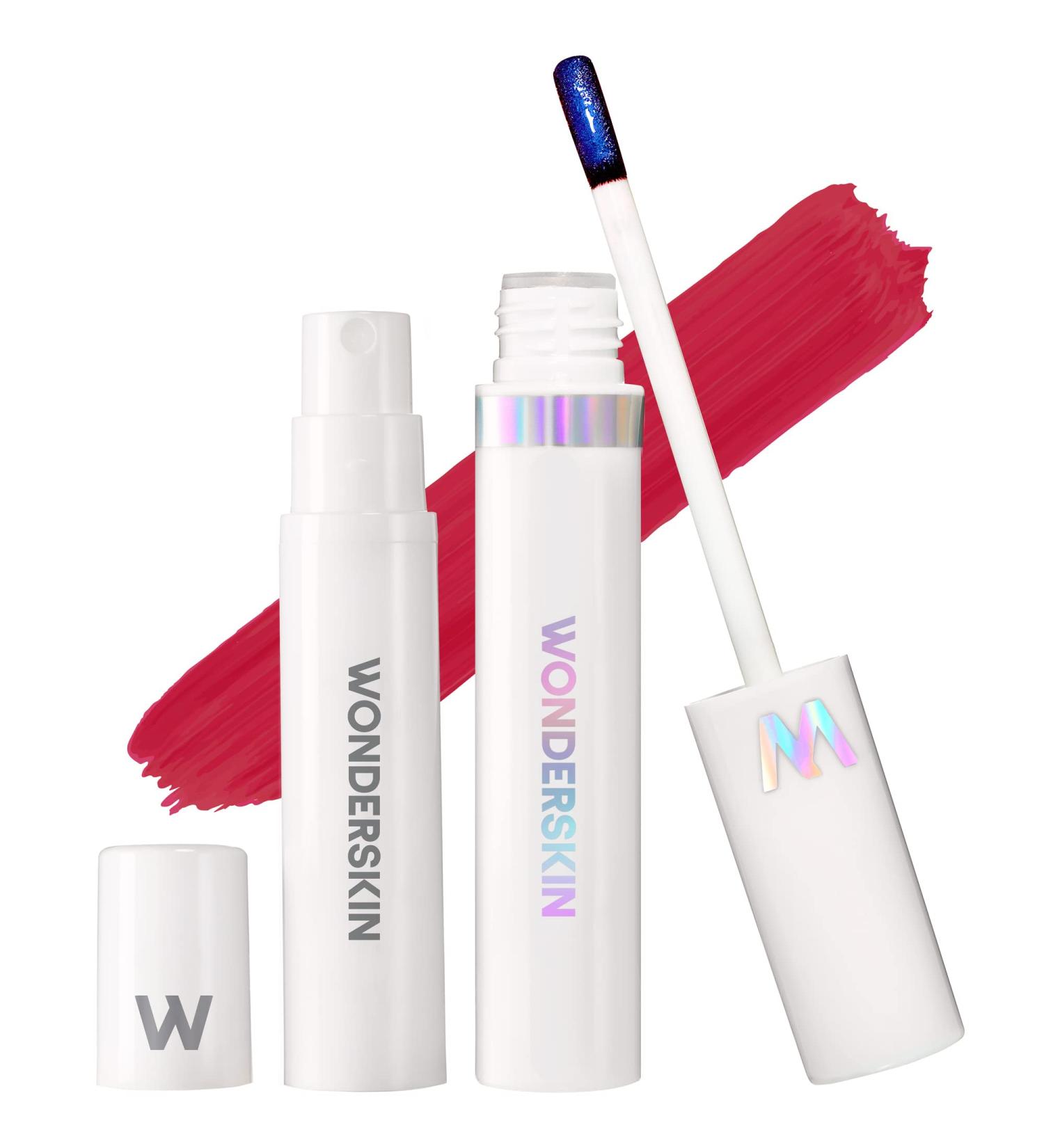 Wonderskin Wonder Blading Peel and Reveal Lip Stain Kit - Pink Long Lasting Transfer Proof Tint - Buy Online on GoSupps.com