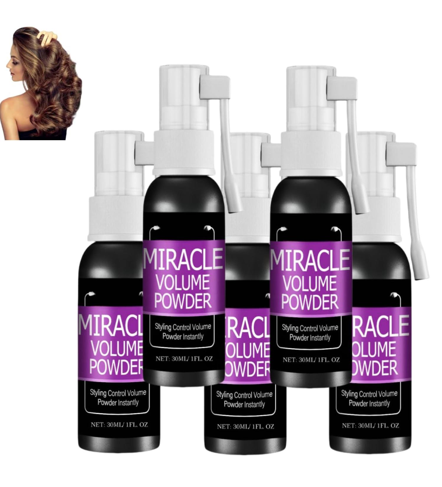 Fluffy volumizing hair spray fluffy spray degreasing lazy gadget fluffy and long-lasting styling spray non-greasy non-sticky long-lasting styling 5pcs - Buy Online on GoSupps.com