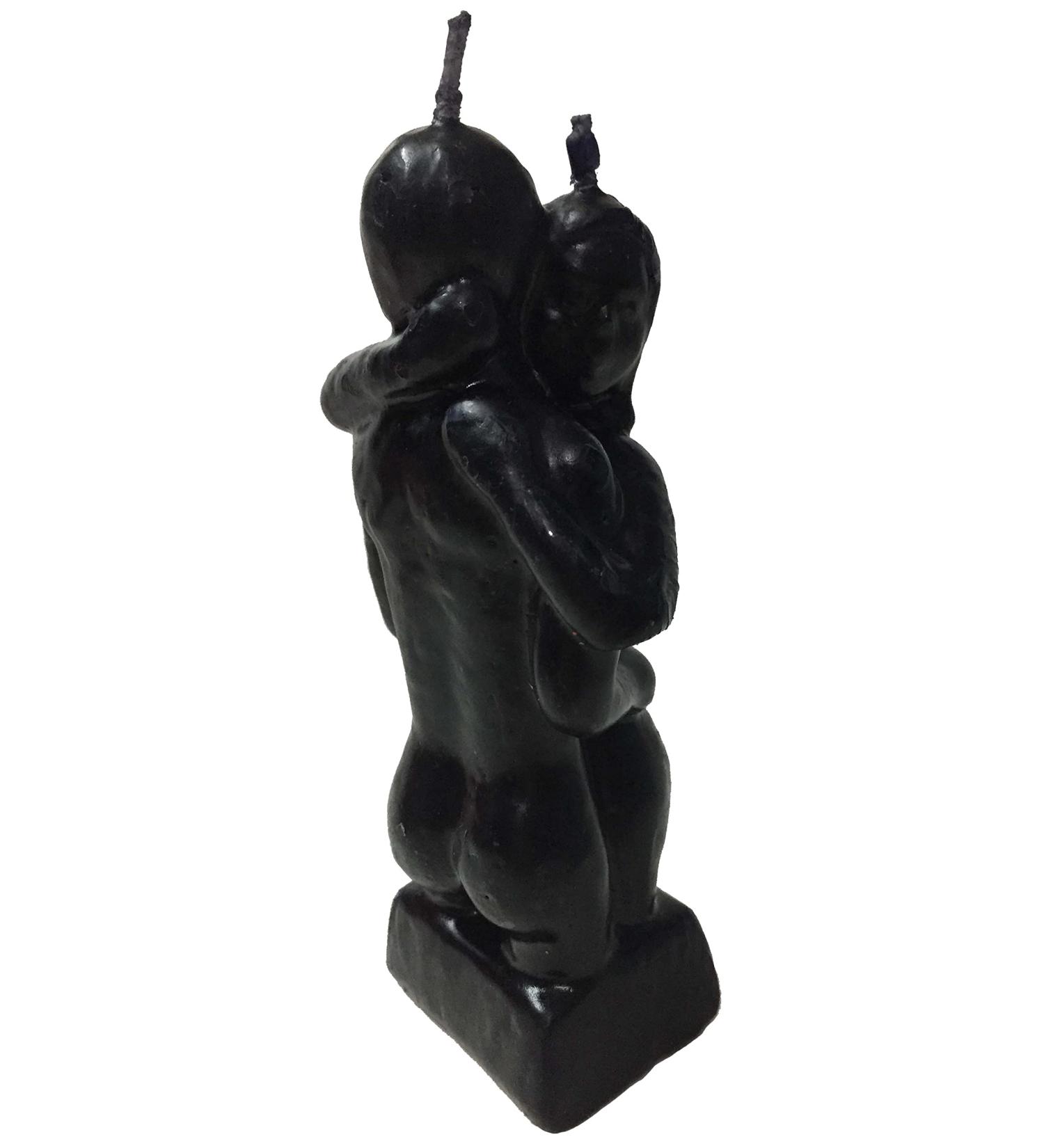 Vrinda Decorative Candle - Erotic Couple Assorted (Black) | Elegant Home D cor | International Shipping Available - Buy Online on GoSupps.com