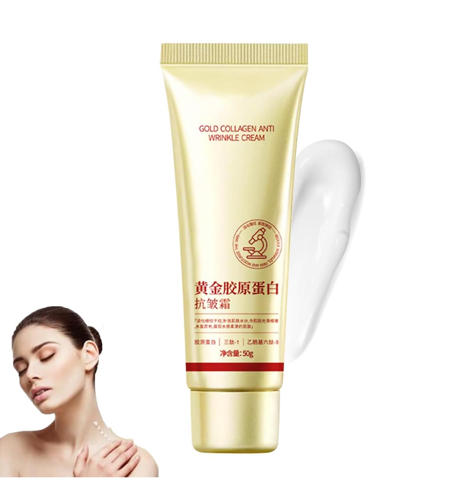Gold Collagen Anti-Wrinkle Cream Gold Collagen Cream Gold And Collagen Anti-Wrinkle Cream Gold Collagen Anti-Wrinkle Cream collagen face cream Gold Collagen Face Moisturizer (1) - Buy Online on GoSupps.com