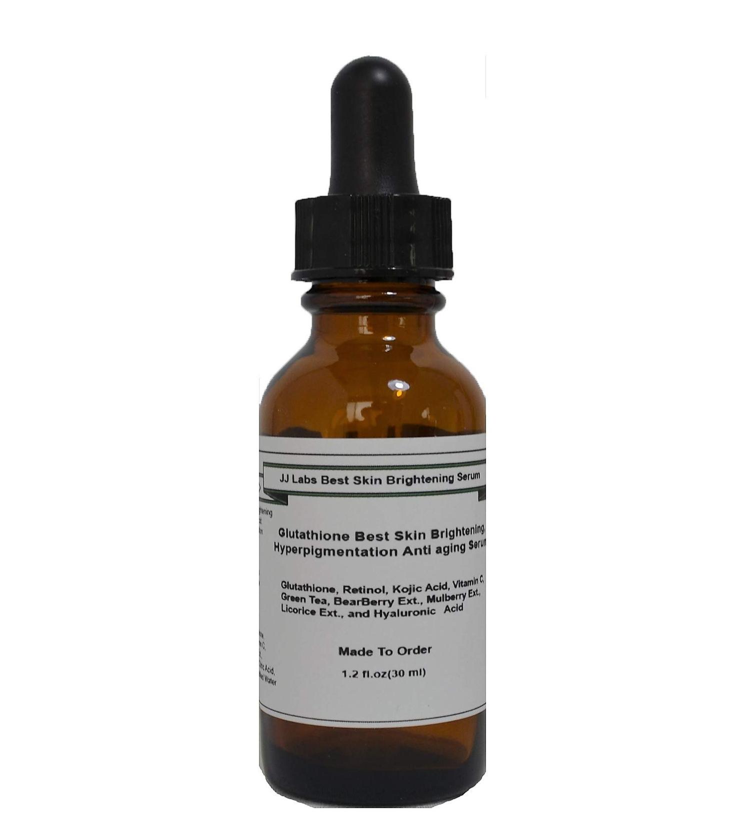 Glutathione Best Skin Brightening Anti Aging Serum with Hyaluronic Acid (1.2oz) 1.2 Ounce