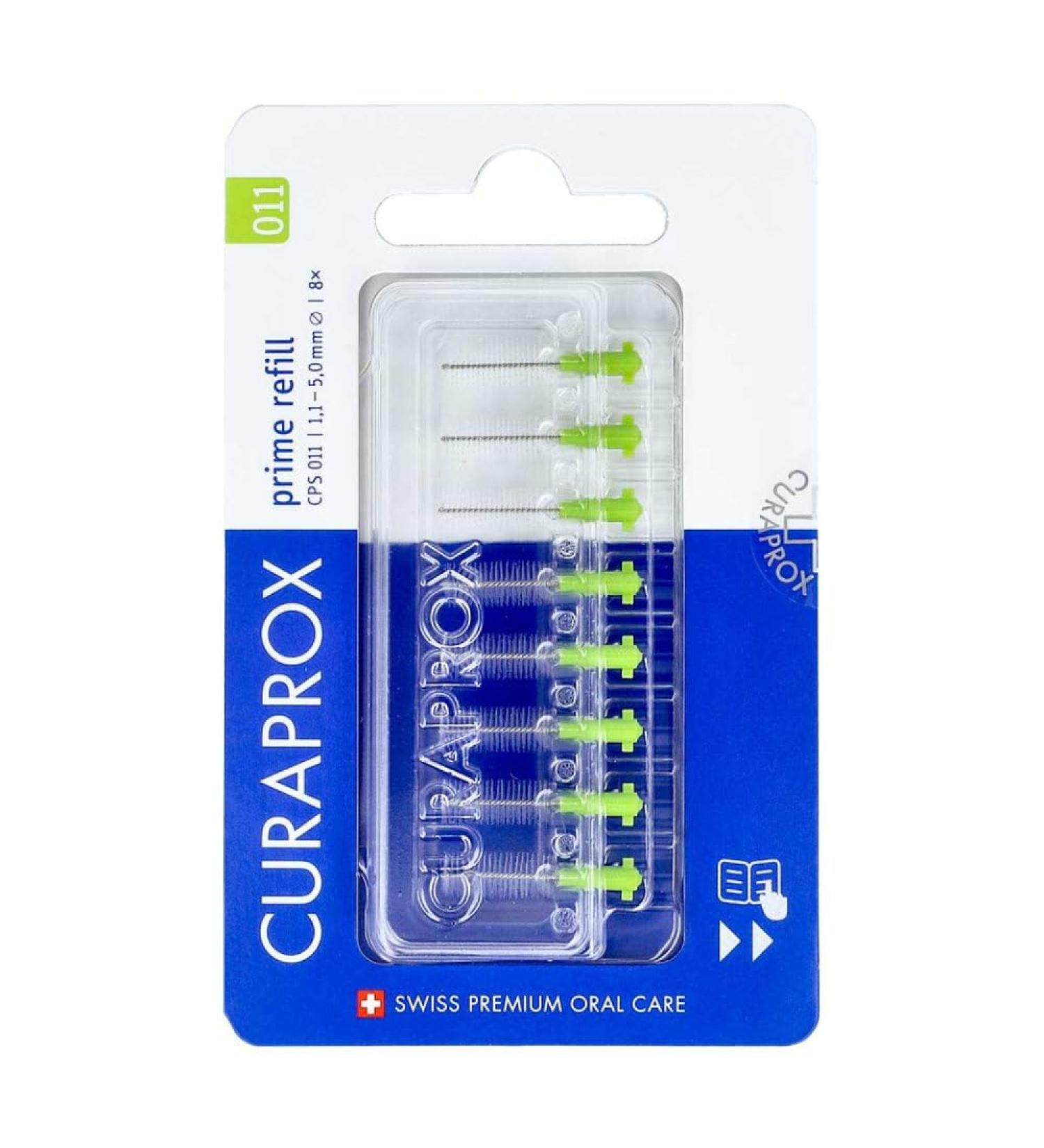 CURAPROX CPS 011 prime interdental brushes refill 8 pcs