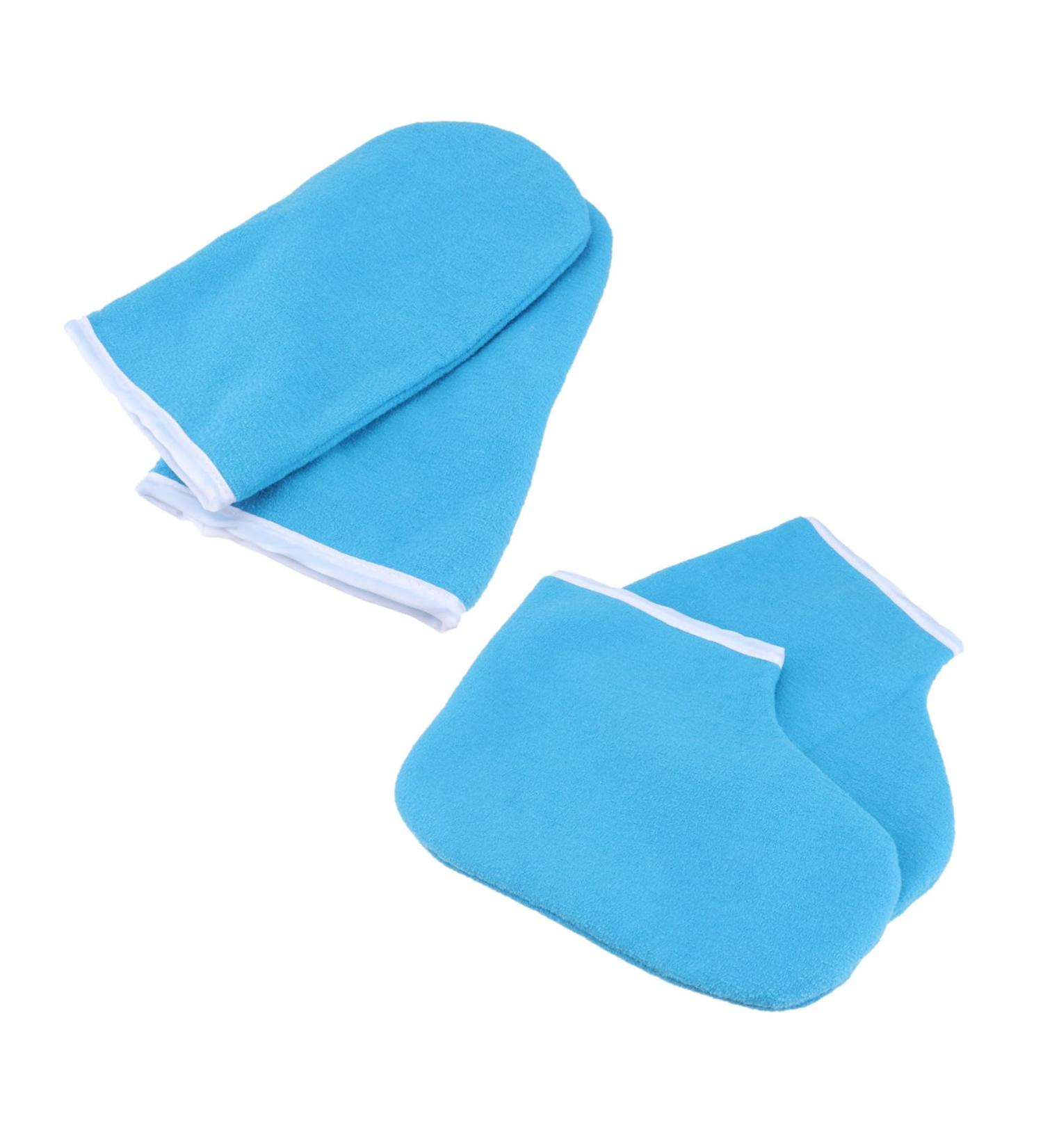 Moufles Et Chaussettes De Th rapie La Paraffine Bain De Cire Pour Mains Et Accessoires De Soins Spa Pour P dicure Et Manucure - Buy Online on GoSupps.com
