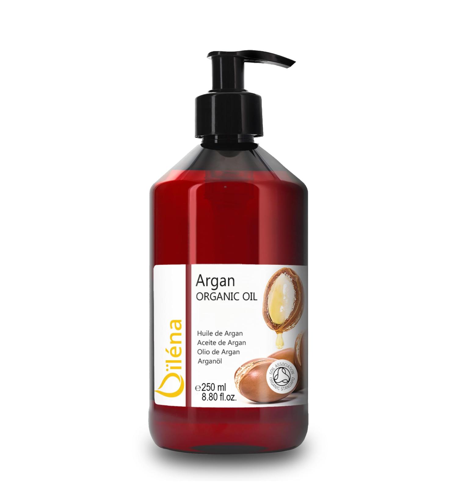 O l na 100% Pure Argan Oil - Anti-Aging & Anti-Wrinkle | Hair Beard Nail & Skin Care | 250 ml - Shop Internationally - Buy Online on GoSupps.com