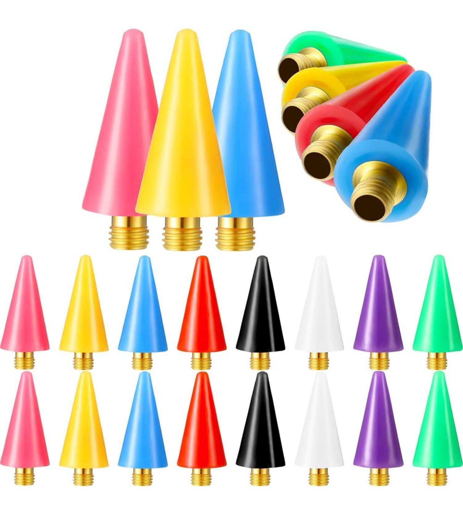 Plauauyt 16 Pieces Nail Rhinestones Picker Replacement Head Tips for Nail Dotting Pen to Nail Gem Jewelry - Buy Online on GoSupps.com