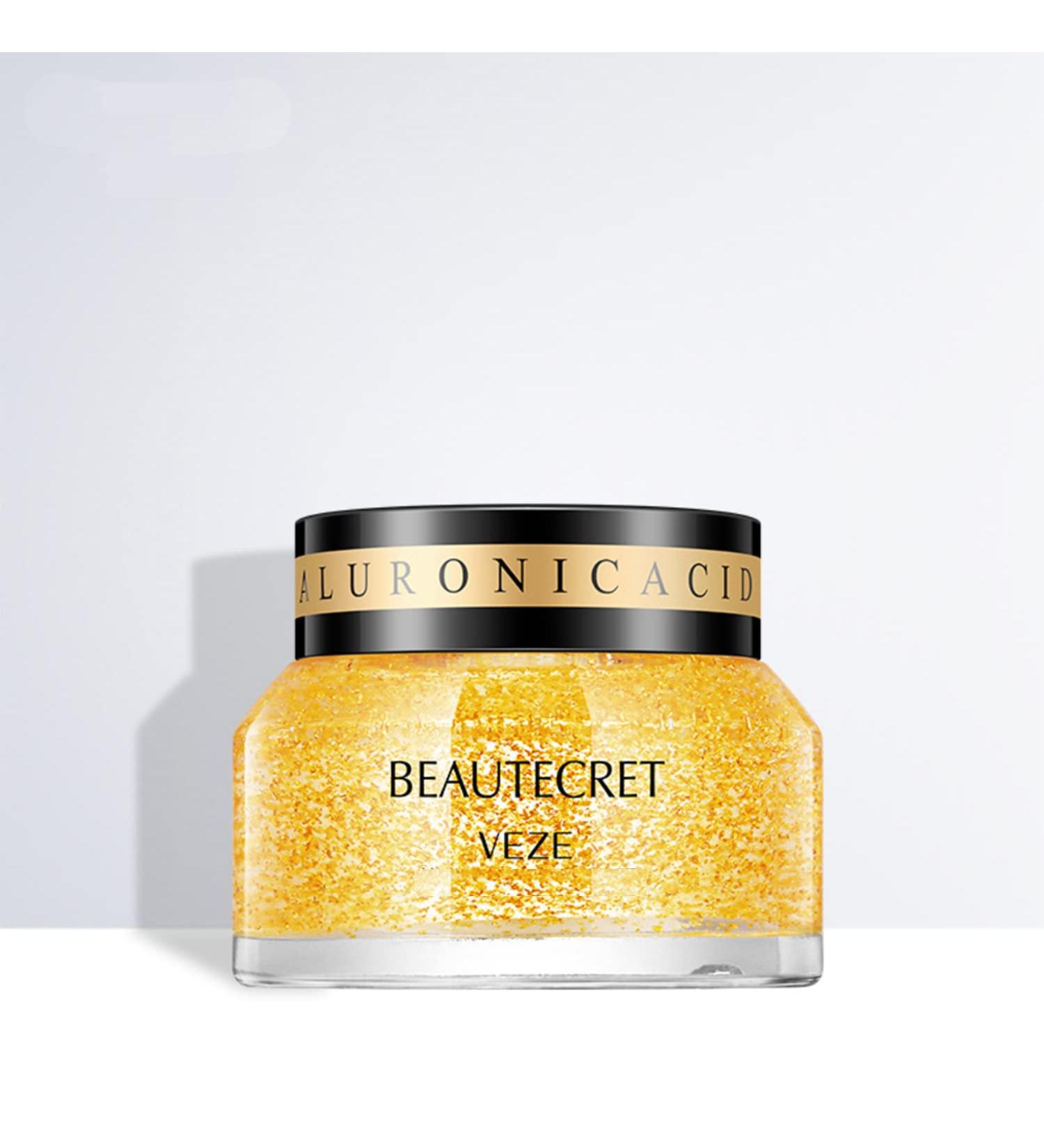 VENZEN Beautecret Cream with Golden Niacinamide & Hyaluronic Acid - Acne Repair & Moisturizing for Dry Skin - 50g/1.76oz - Buy Online on GoSupps.com