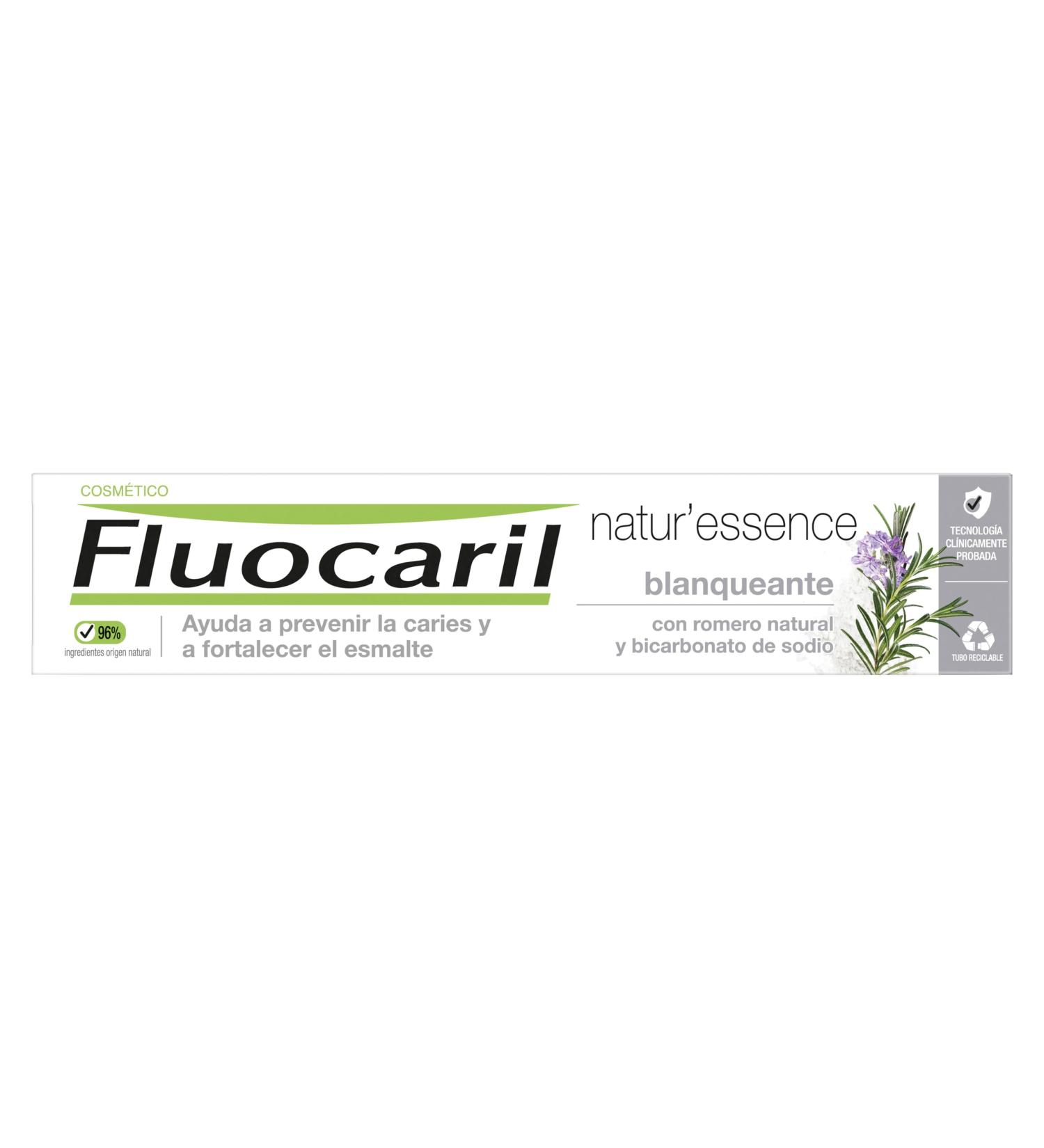  Fluocaril Fluocaril Natur'Essence Bi-Fluoride Whitening Toothpaste 75 ml - Buy Online on GoSupps.com