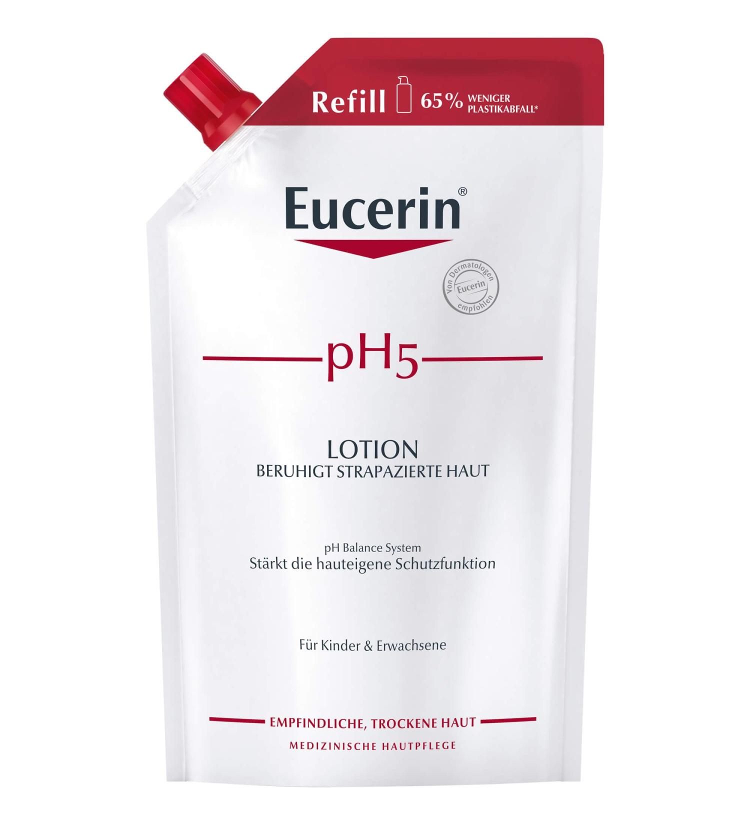 Eucerin pH 5 Lotion refill bag for sensitive skin 400 ml lotion
