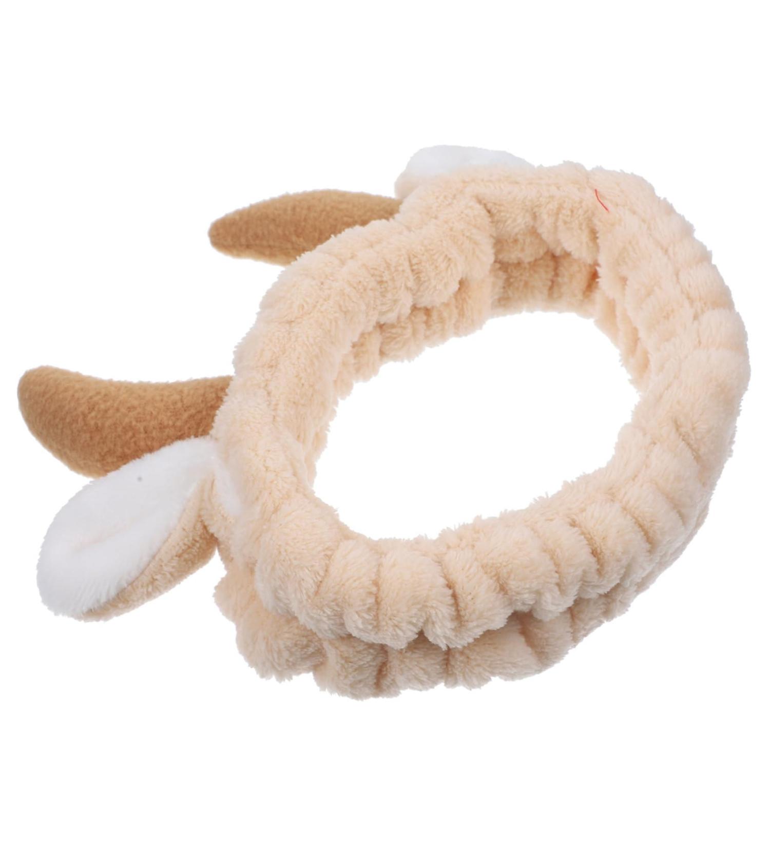 MERRYHAPY Horn Headband Small Hotel Elastic Hairband Skincare Headbands Shower Headband Spa Headbands Headband Washing Face Headbands for Washing Face Makeup Headbands for Women - Buy Online on GoSupps.com