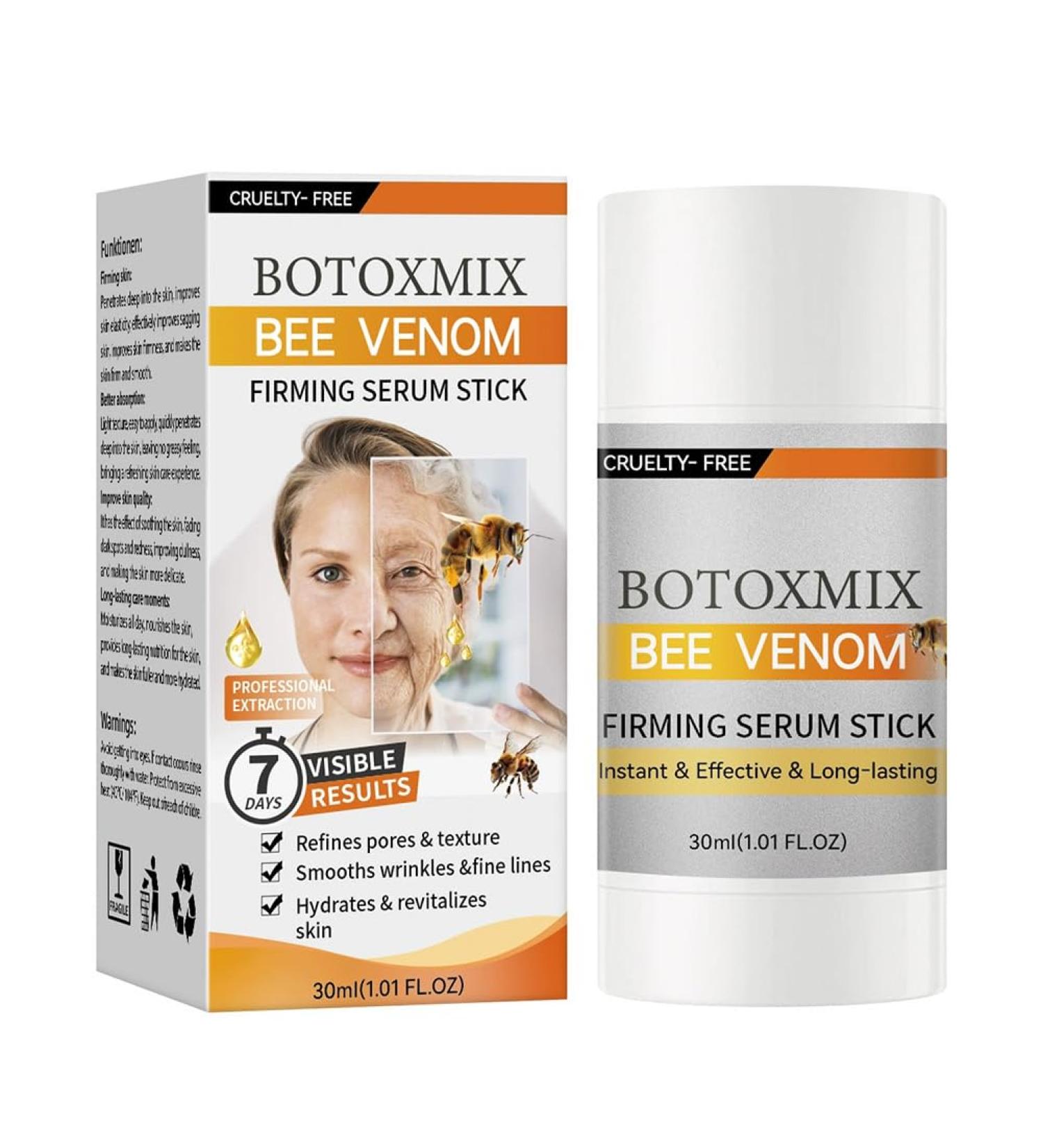  JUCHRZEY Firming bee venom serum Botoxmix professional anti-wrinkle cream for all skin types - Buy Online on GoSupps.com