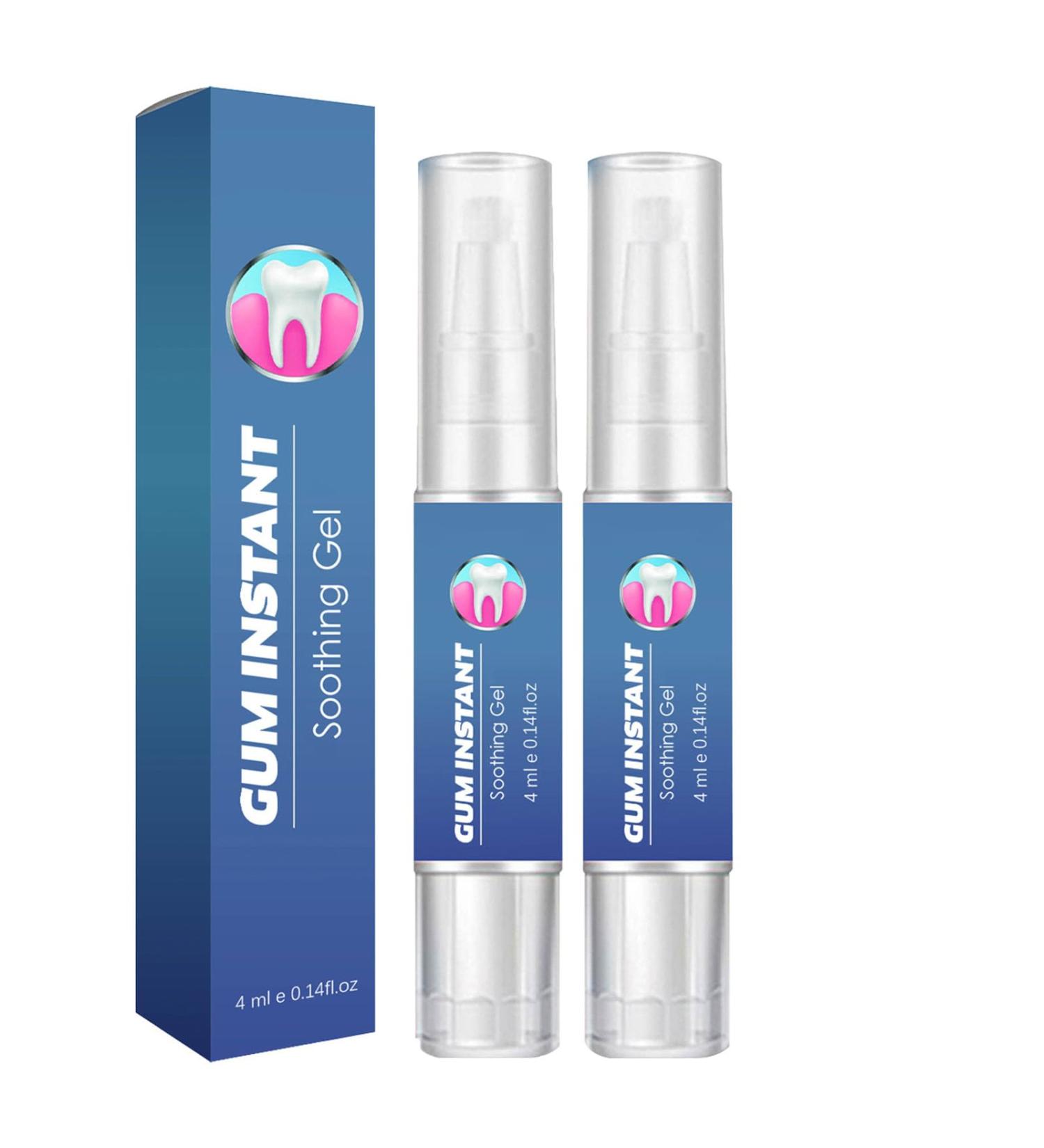Buy Gum Instant Treatment Gel - Dentizen Gum Therapy Gel (2pcs) for Effective Oral Care | Fast International Shipping - Buy Online on GoSupps.com