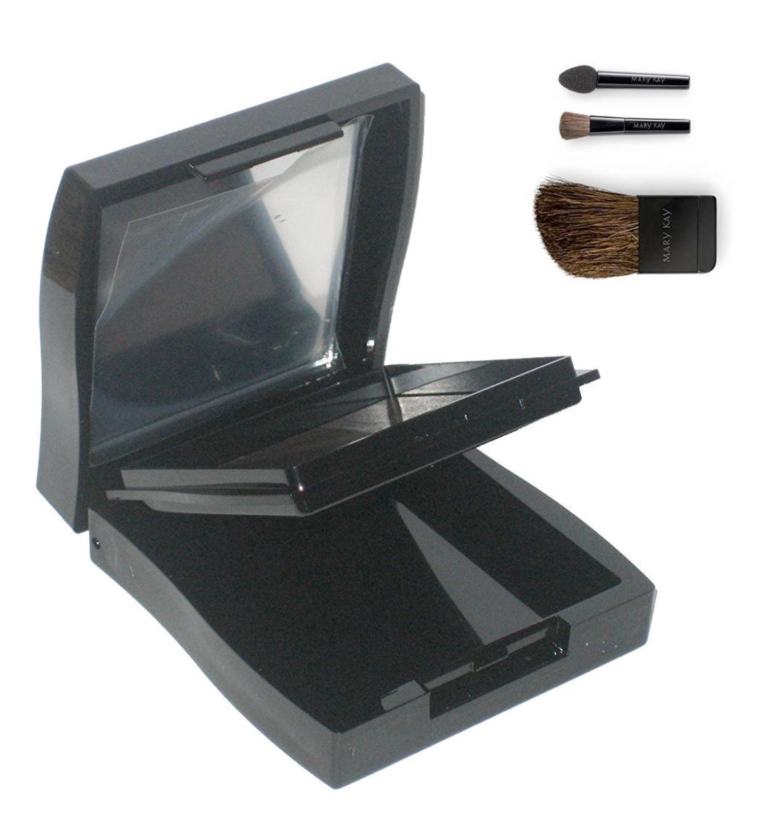 Mary Kay Compact Mini with Tools | Compact Cheek Brush & Eye Applicators - International Shipping Available - Buy Online on GoSupps.com