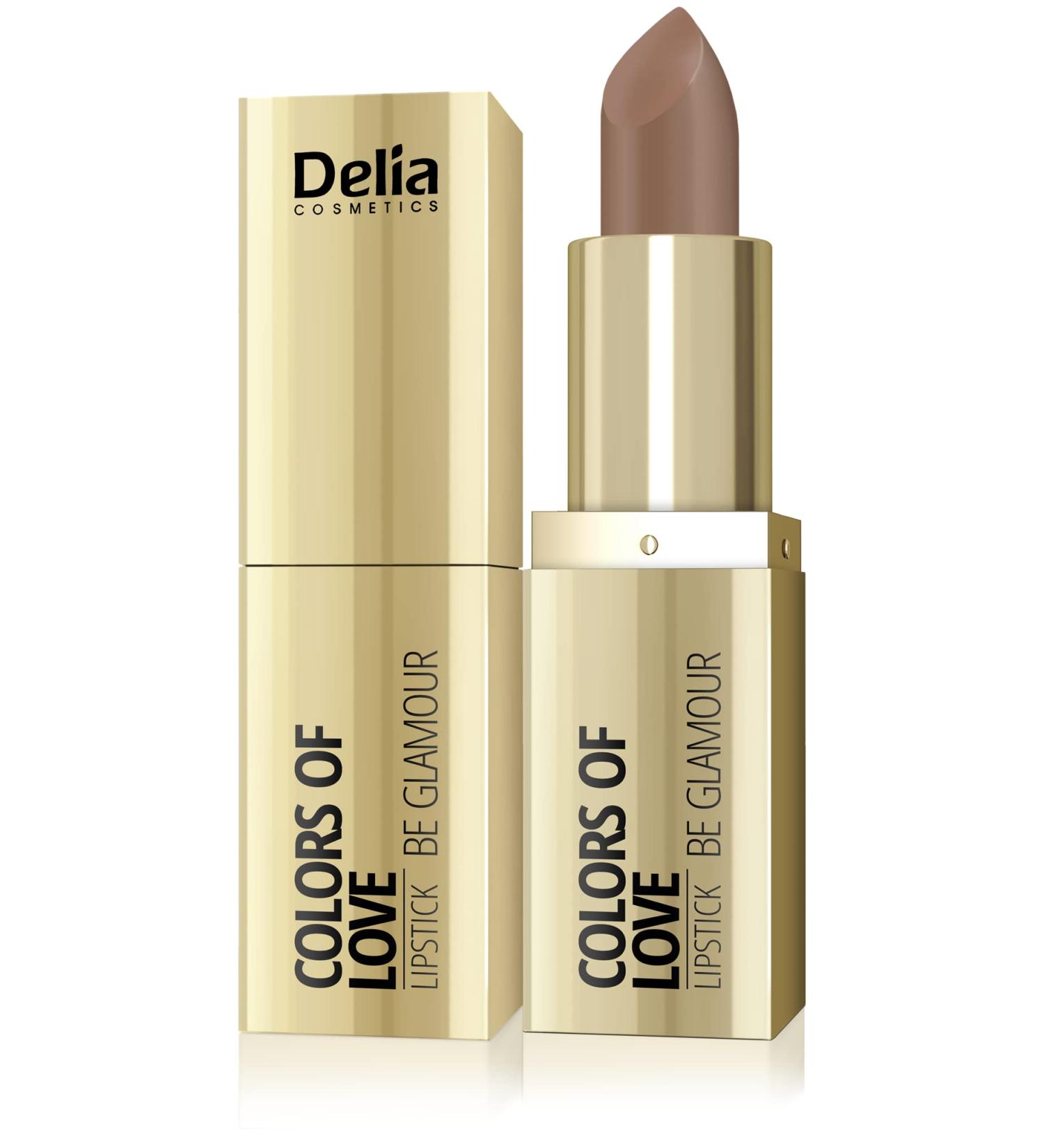 Delia Cosmetics Delia Cosmetics - Colors of Love - Creamy Lipstick Stick - Nude to Me - Gloss Lips - Long-lasting effect - Hydrates - Regenerates - Nourishes - Vitamin E - Marula chia and almond oils - 4 g
