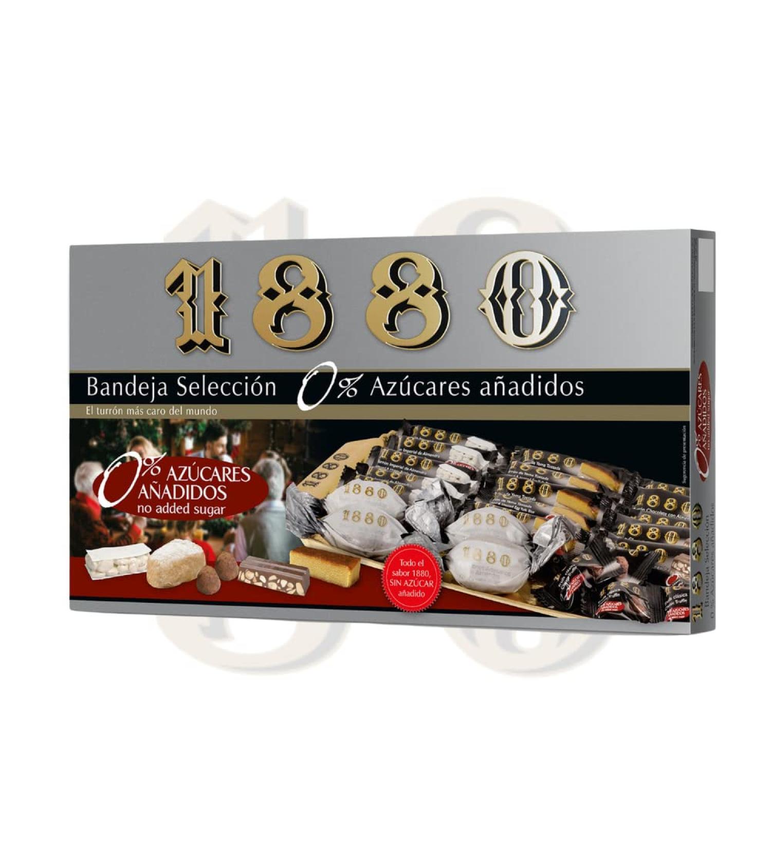 1880 - Selection tray 0% added sugars box the world's most expensive nougat in the world supreme quality Christmas selecti - Buy Online on GoSupps.com