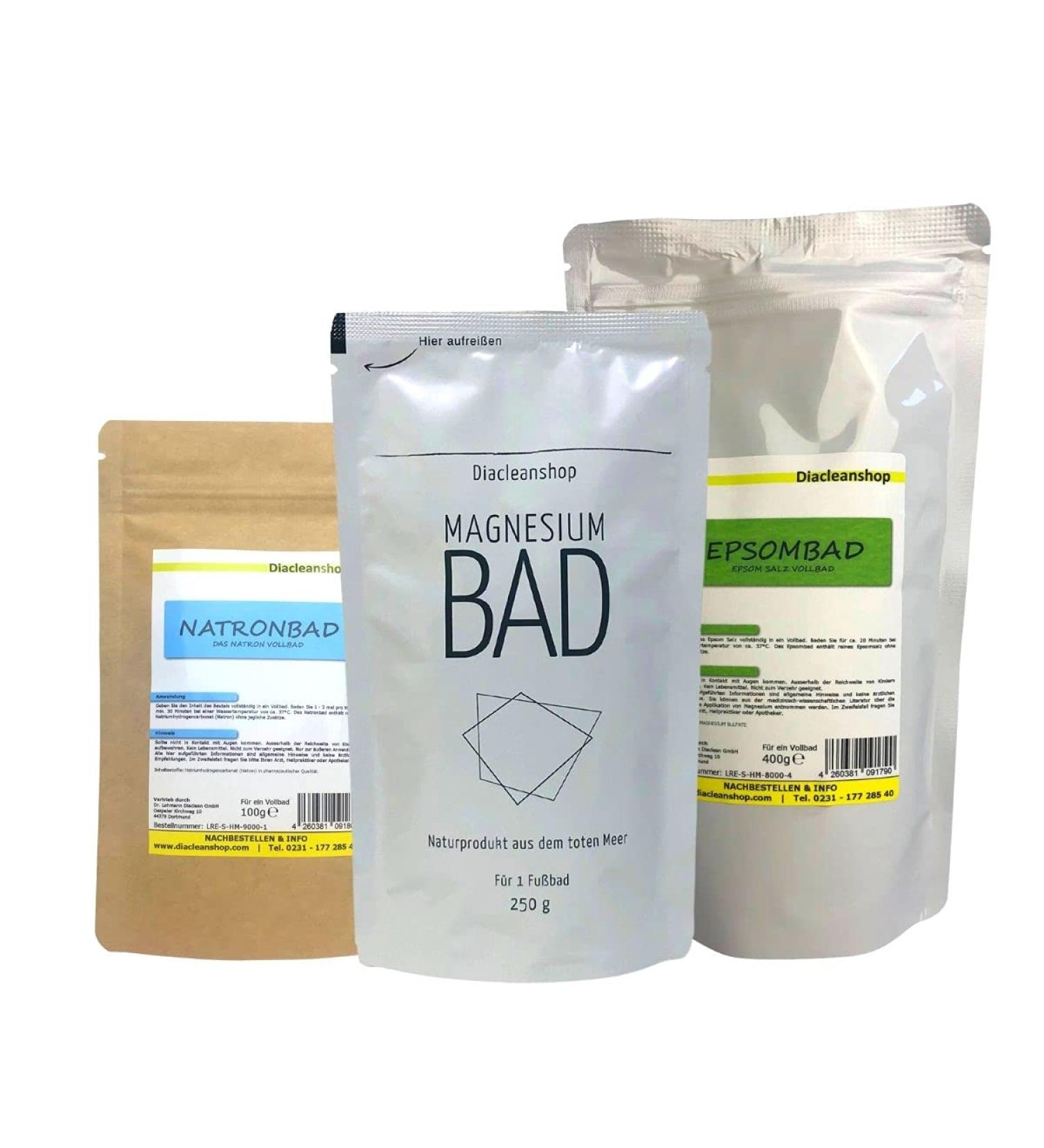 Bath additive - 3-pack Magnesium & Sodium bicarbonate