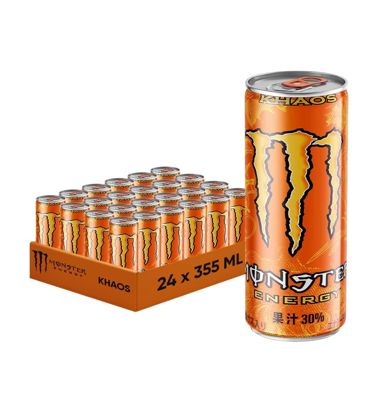  Monster Monster Energy Khaos Japan Orange 355Ml (6) - Buy Online on GoSupps.com