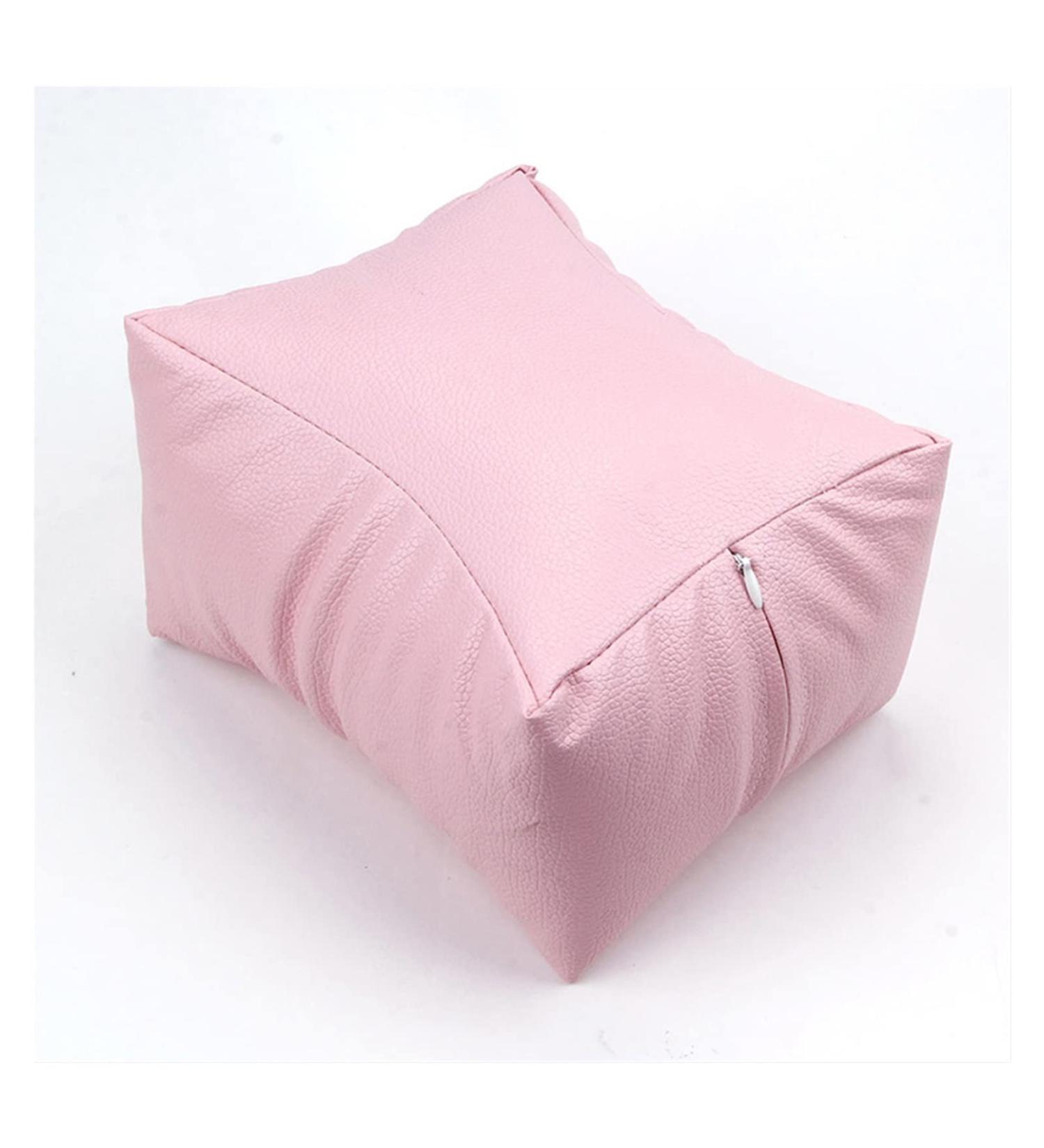 djkyu 1pc Nail Art Hand Rest Cushion Pillow Soft PU Leather Foot Armrest Holder Dual Use Salon Manicure Nail Tool (Color : Pink) - Buy Online on GoSupps.com