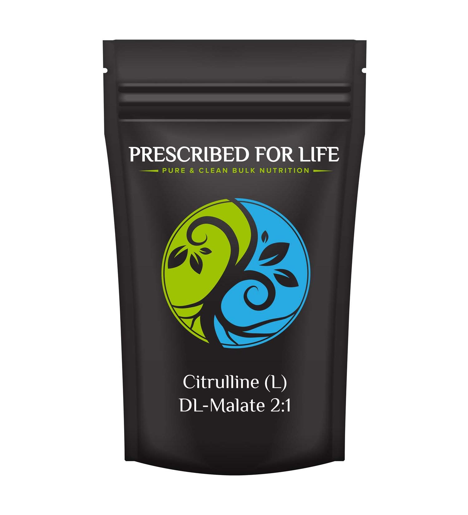 Buy Prescribed For Life Citrulline DL-Malate 1kg | Pure Crystalline Powder | Performance Booster - International Shipping Available - Buy Online on GoSupps.com