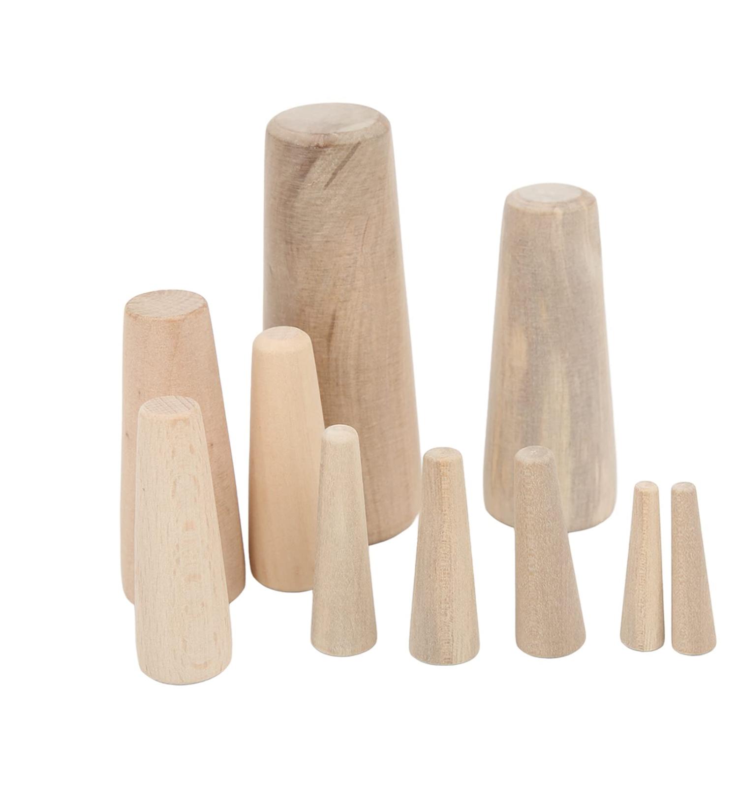10pcs Soft Wood Tapered Log Plugs for Boat & Yacht - Marine Drain Plug Set - Buy Online on GoSupps.com
