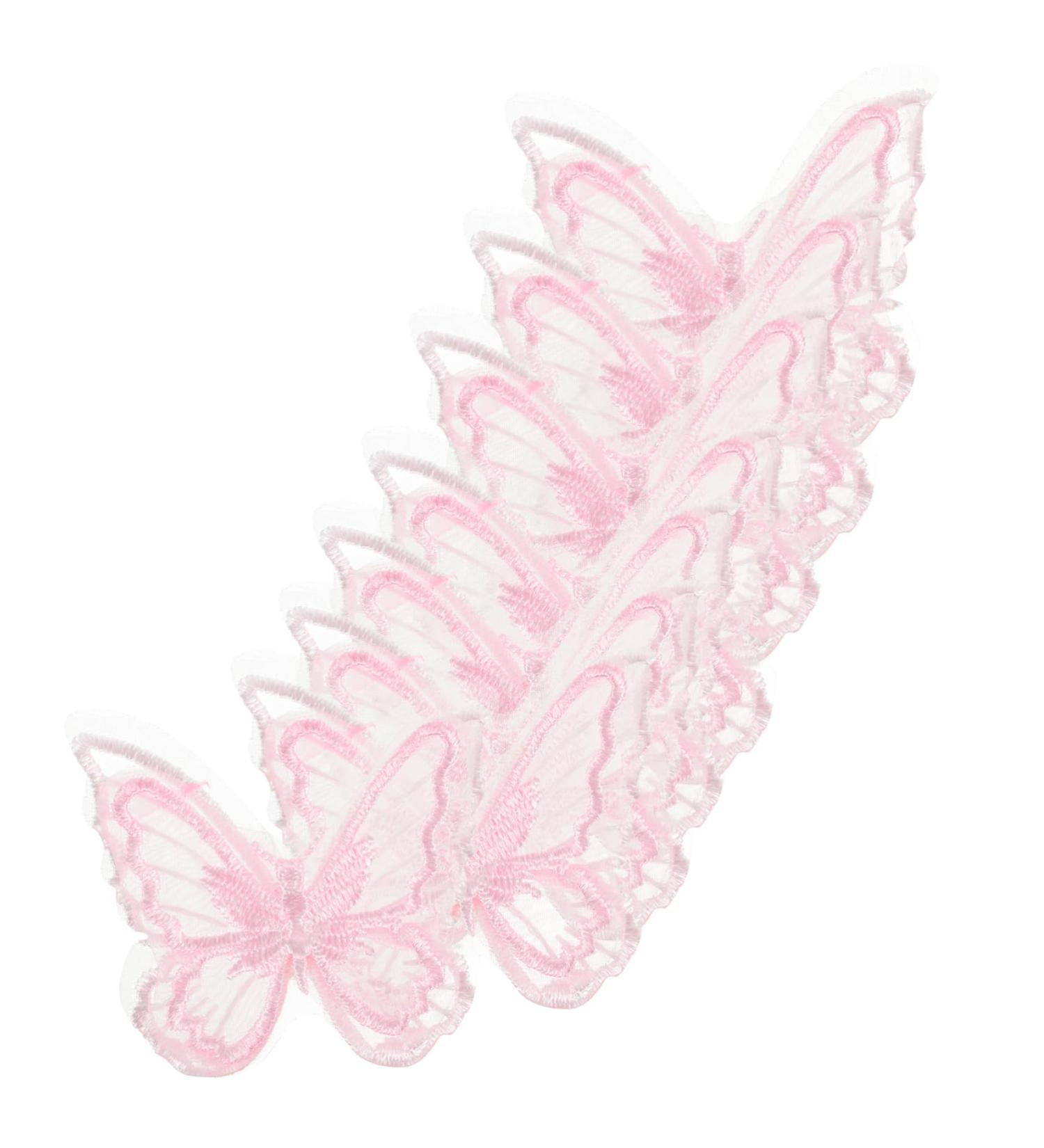 STOBOK 30pcs Mesh Butterfly Patch Clothes Caps Organza Butterflies Sewing Patches Clothing The Fabric - Buy Online on GoSupps.com