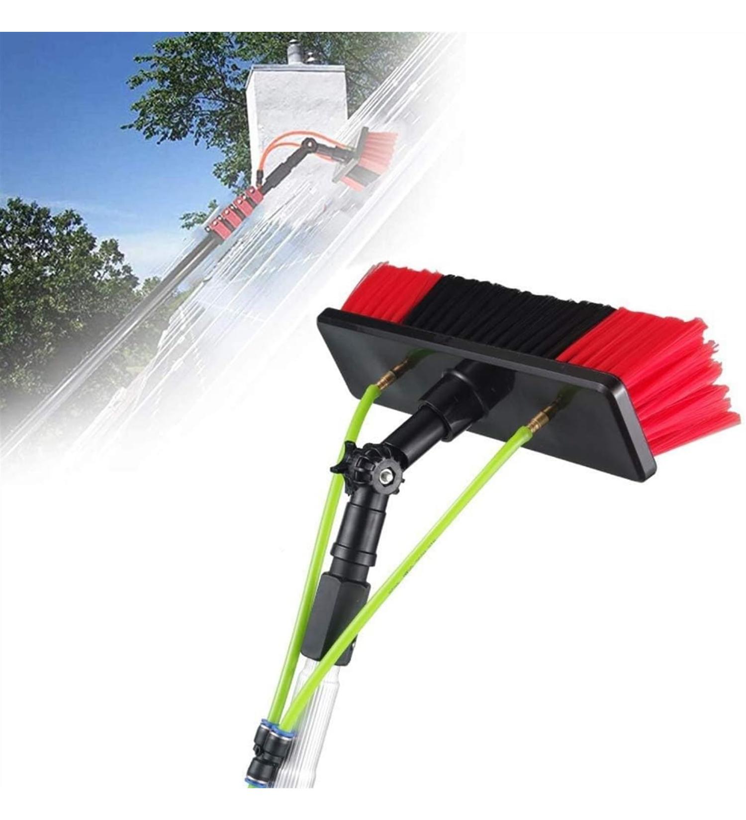 Window Cleaning Pole Water Fed Telescopic Brush Extendable Cleaner Conservatory Roof Photovoltaic Panel Cleaning Tool/Rod/Brush Head (Color : 4m Rod Size : 50Cm Brush Head) (4m Rod 30Cm Brush 4m Rod 30Cm Brush Head - Buy Online on GoSupps.com
