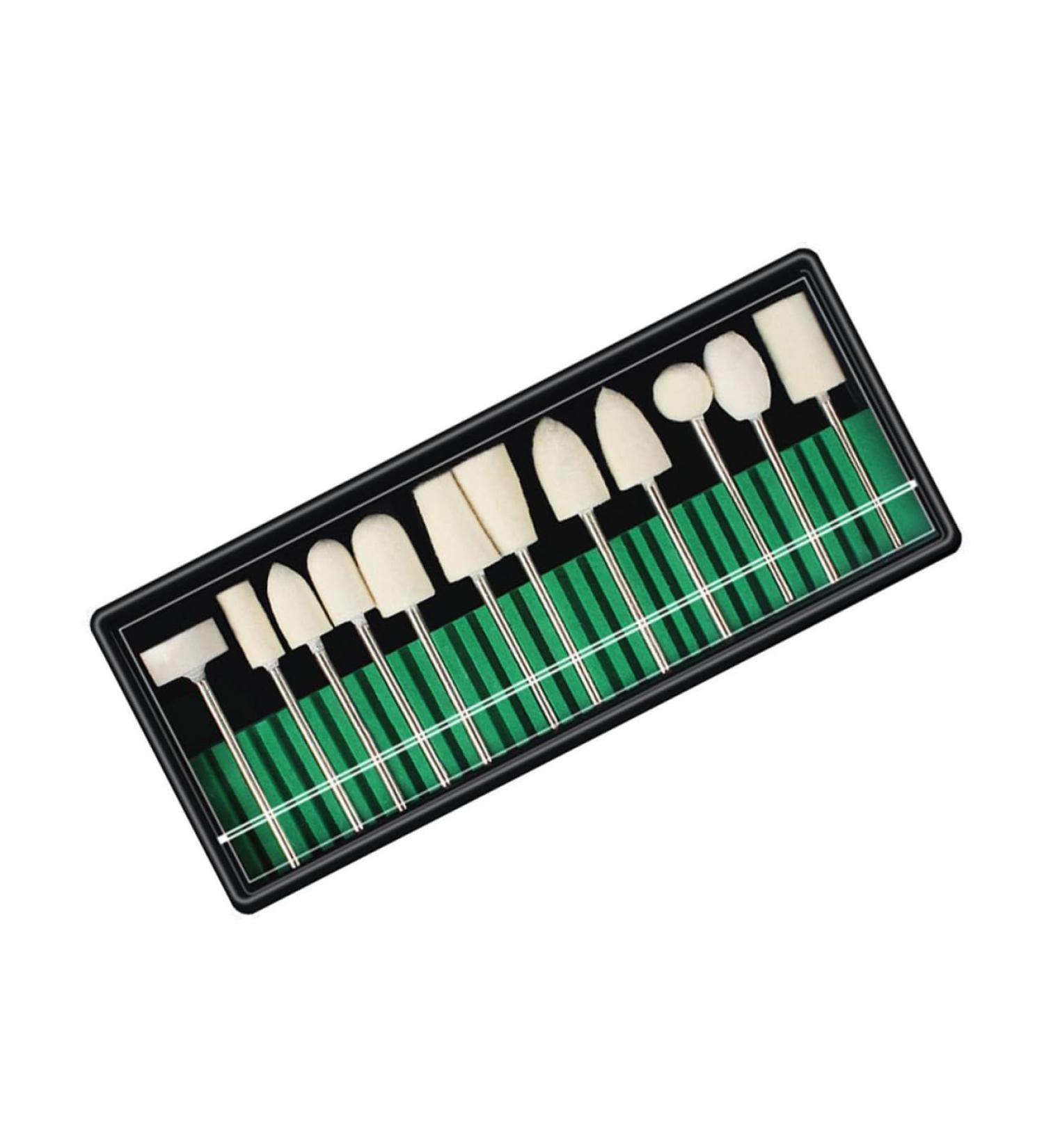 Ipetboom Manicure Tools Professional 1set Nail Polish Manicure Tools Polisher Wool Professional Manicure Tools - Buy Online on GoSupps.com