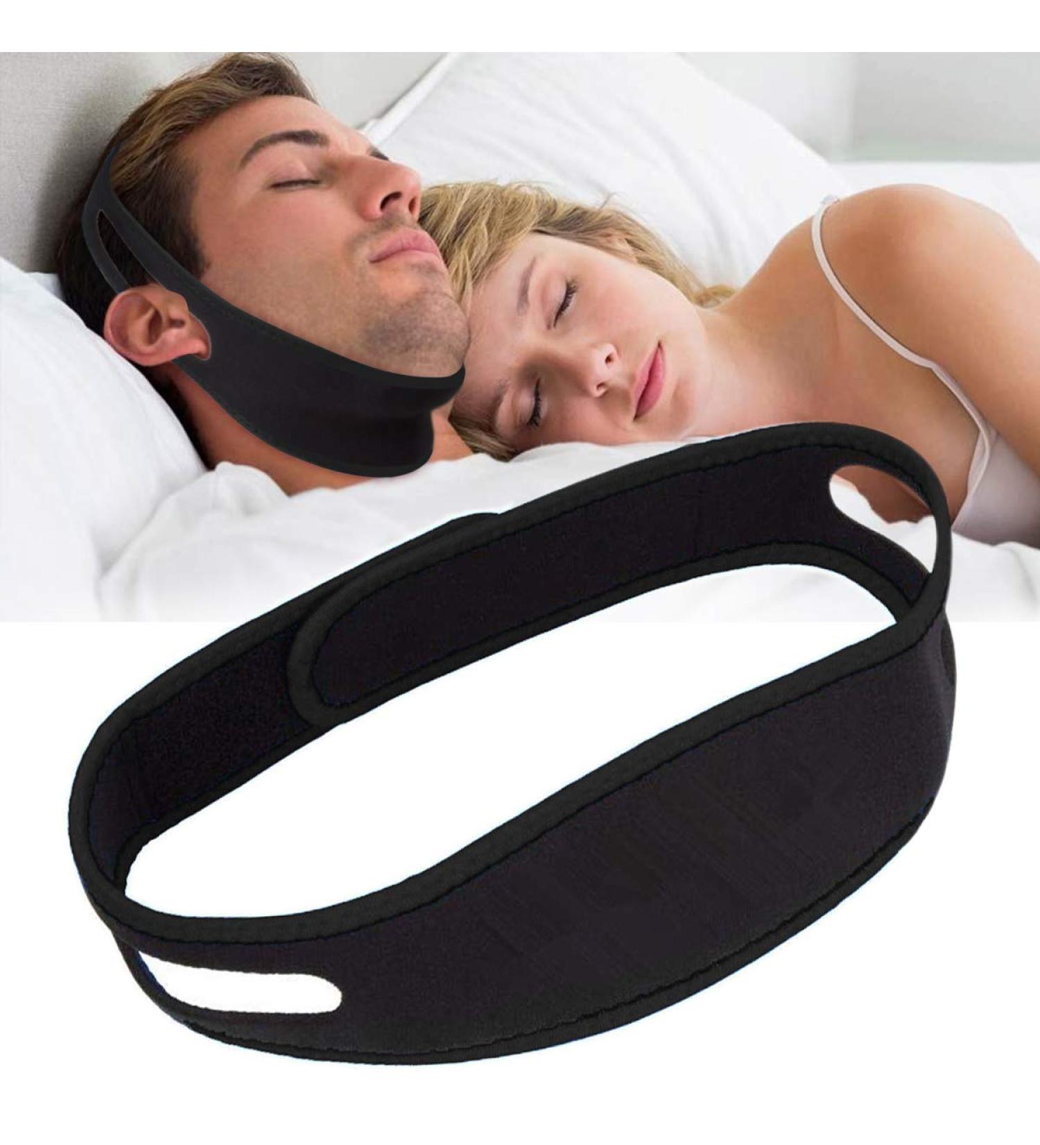 Adjustable Anti-Snoring Chin Strap - Stop Snoring Solution for Men and Women - Buy Online on GoSupps.com