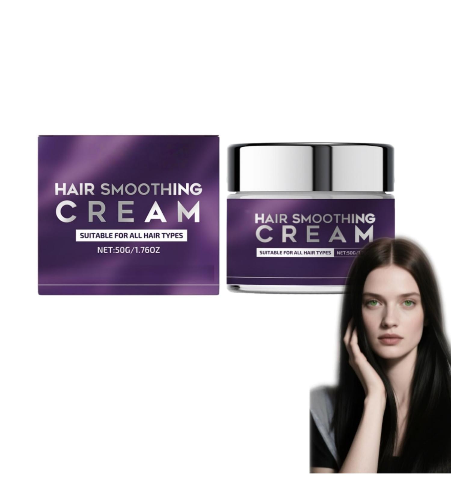 BRVLY Hair smoothing and smoothing cream conditioner for curly and dry damaged Frizzy Control care products keratin smoothing care serum for frizzy hair for women 1 - Buy Online on GoSupps.com