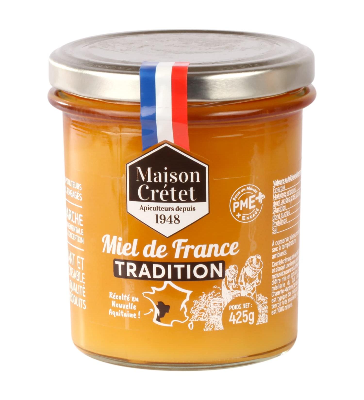 House Cr tet | Traditional French Honey | Handmade | 425G - Buy Online on GoSupps.com