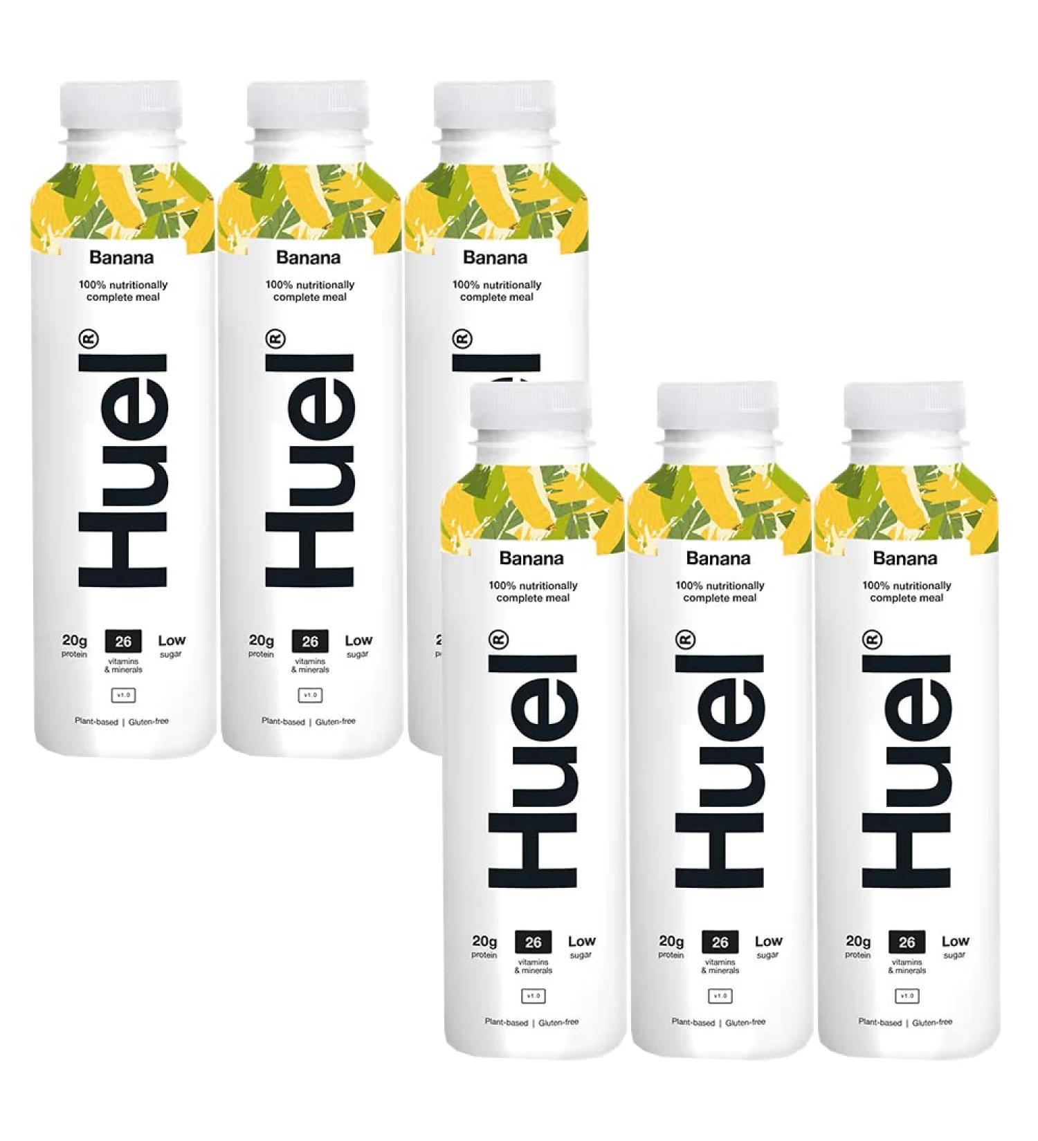 6 x 500 ml of ready-to-banana taste